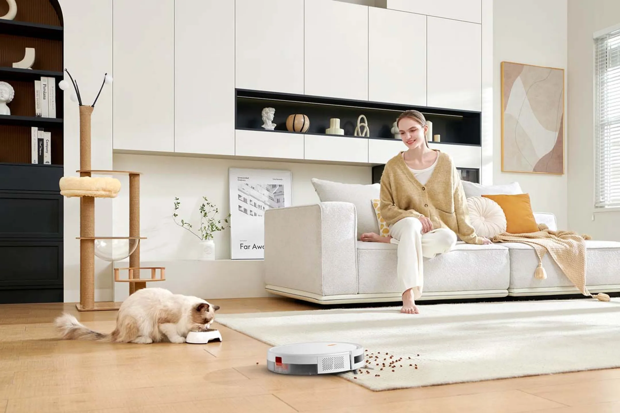 Xiaomi Aspirateur robot 2en1 E5 Blanc image