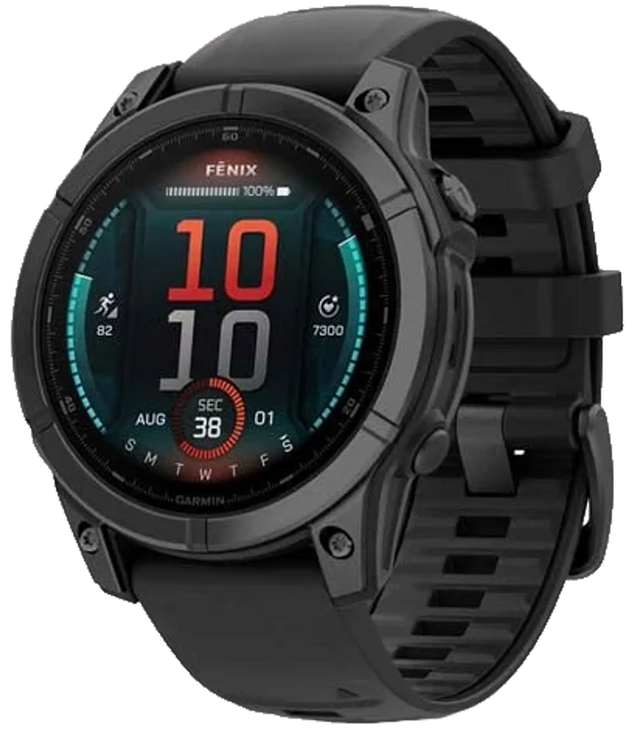 Fenix E Smartwatch - 47mm - Zwart