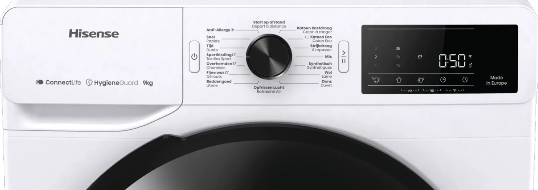 Hisense Droogkast DH3V903UW/BLX image