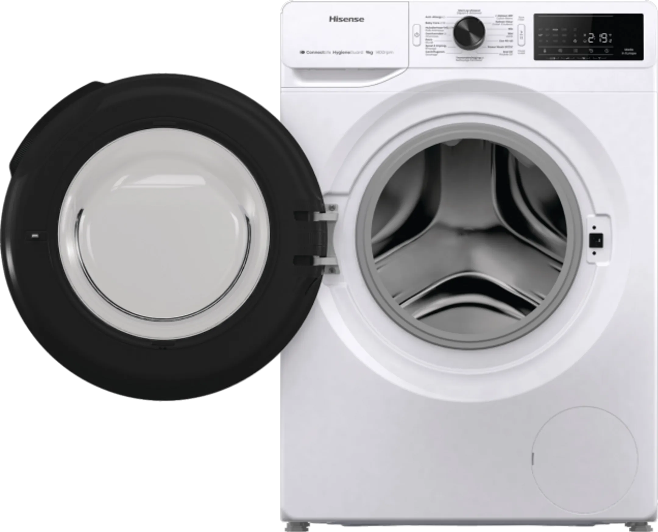 Hisense Machine à laver WF3V943BW/BLX image