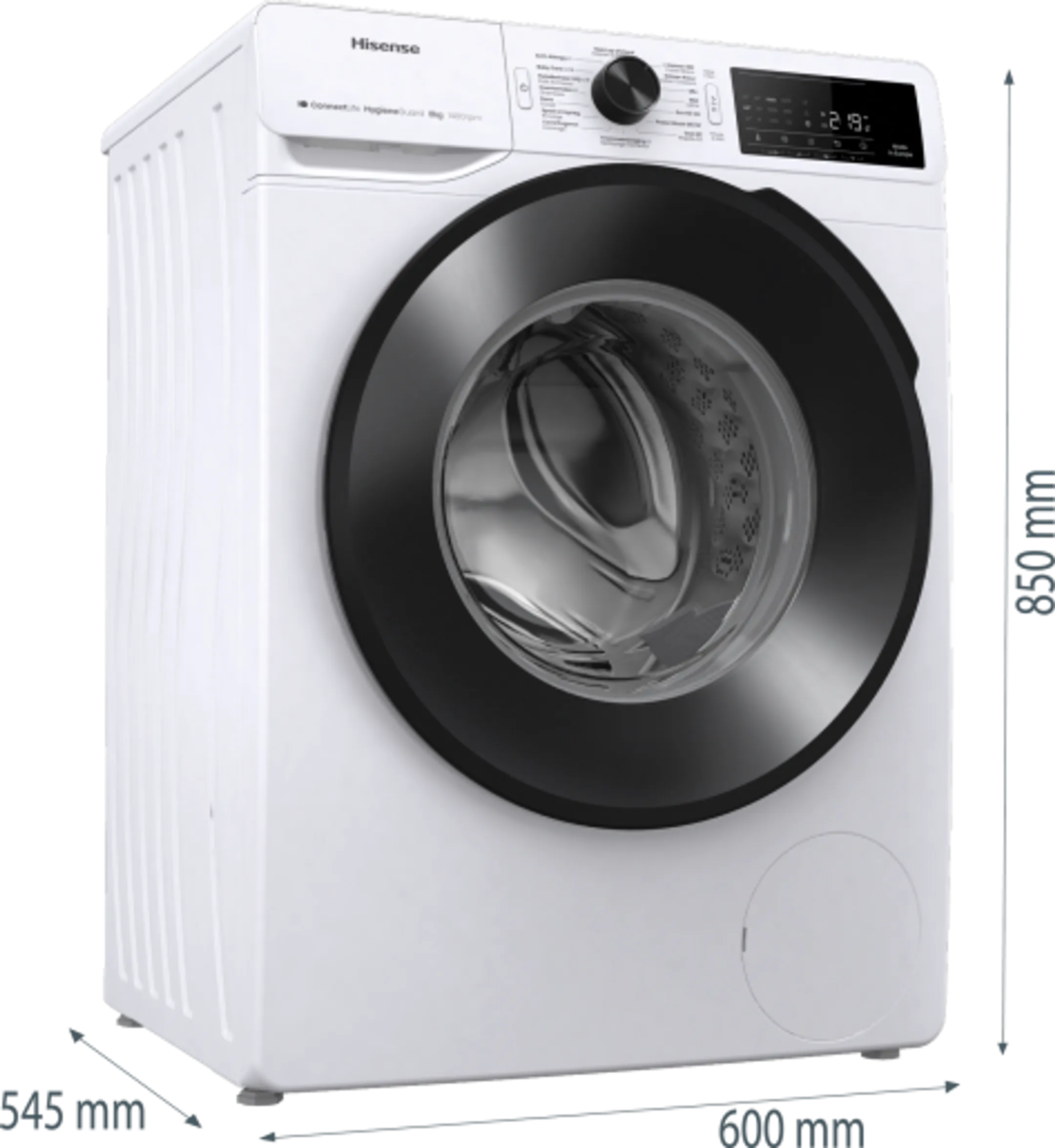 Hisense Wasmachine WF3V843BW/BLX image