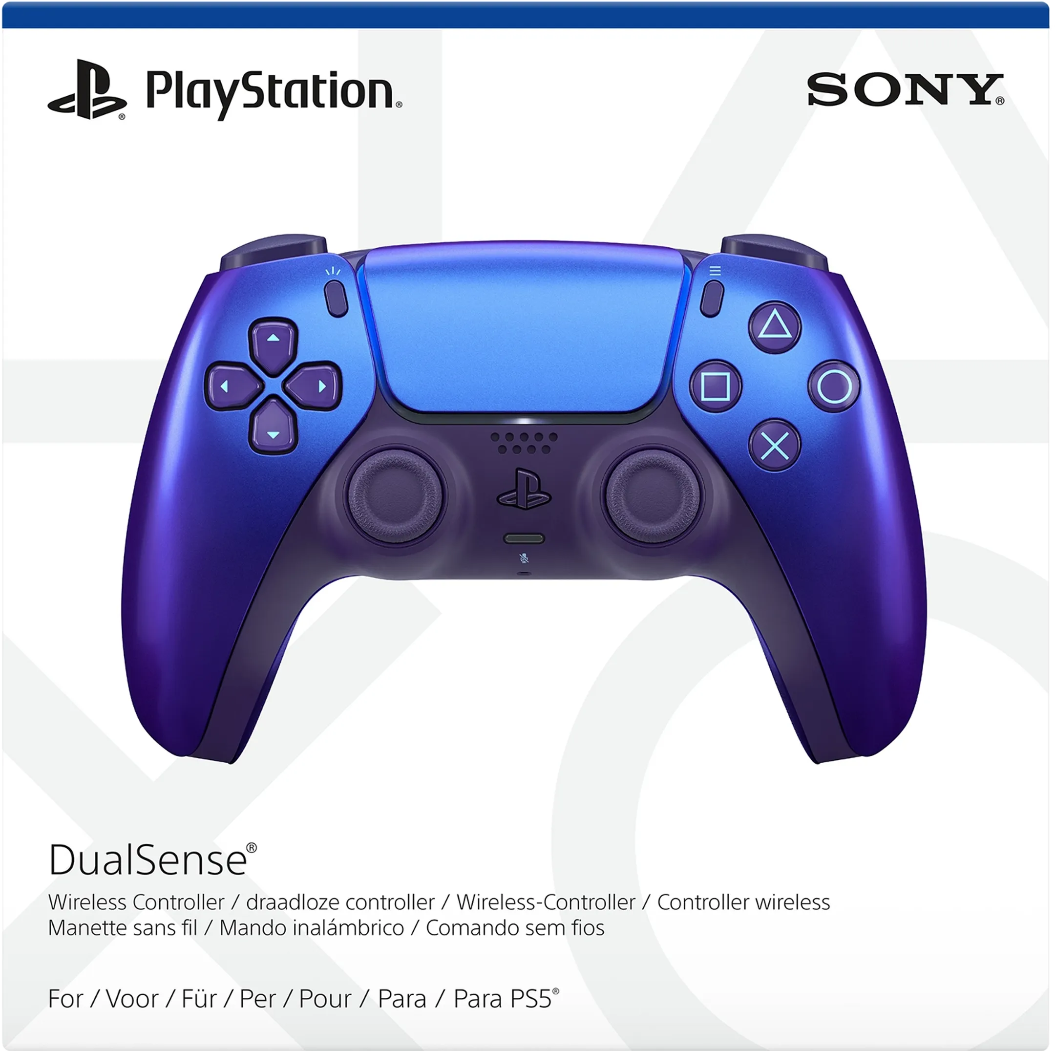 Sony PS5 DualSense draadloze controller - Chroma Indigo image
