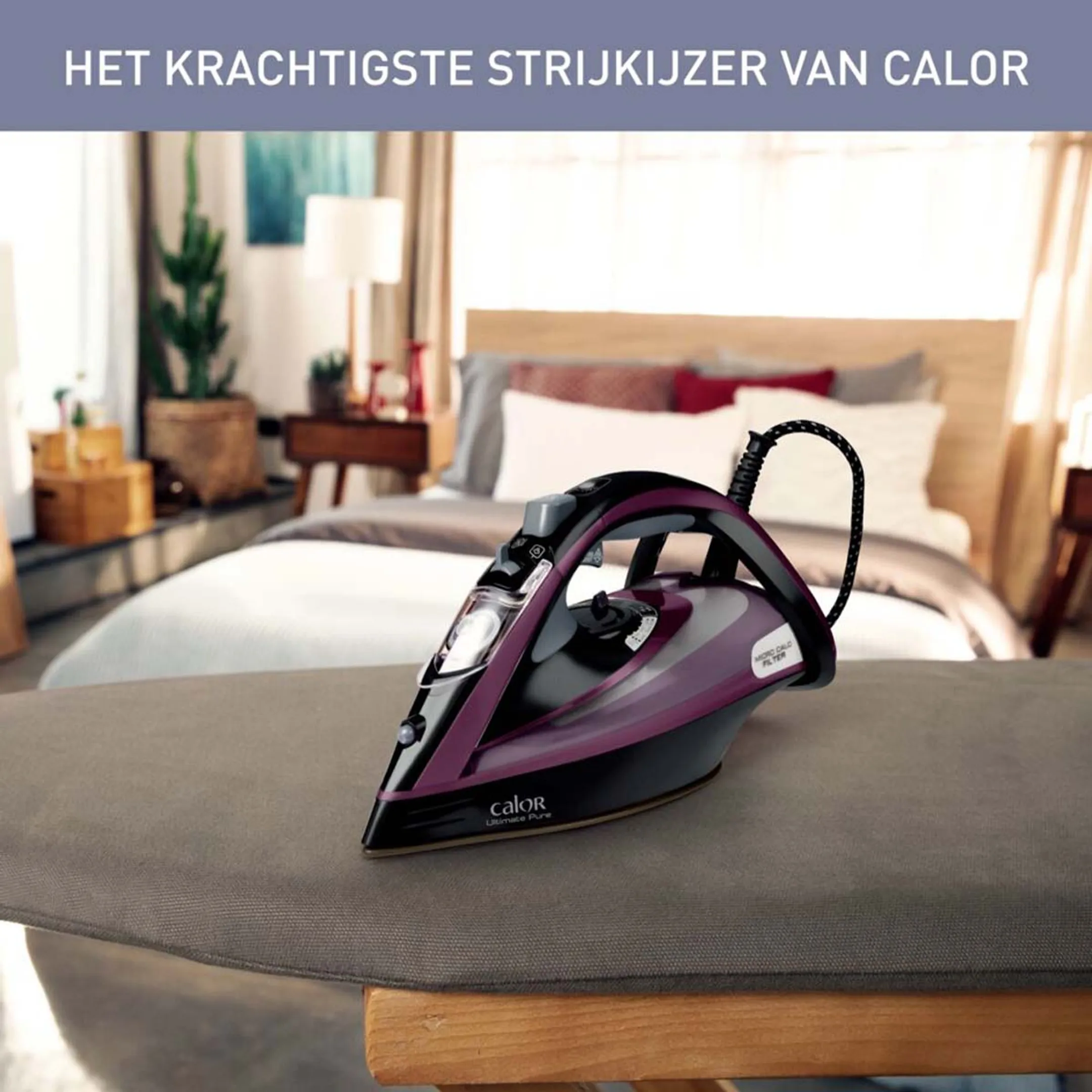 Calor Strijkijzer Ultimate Pure FV9838CO image