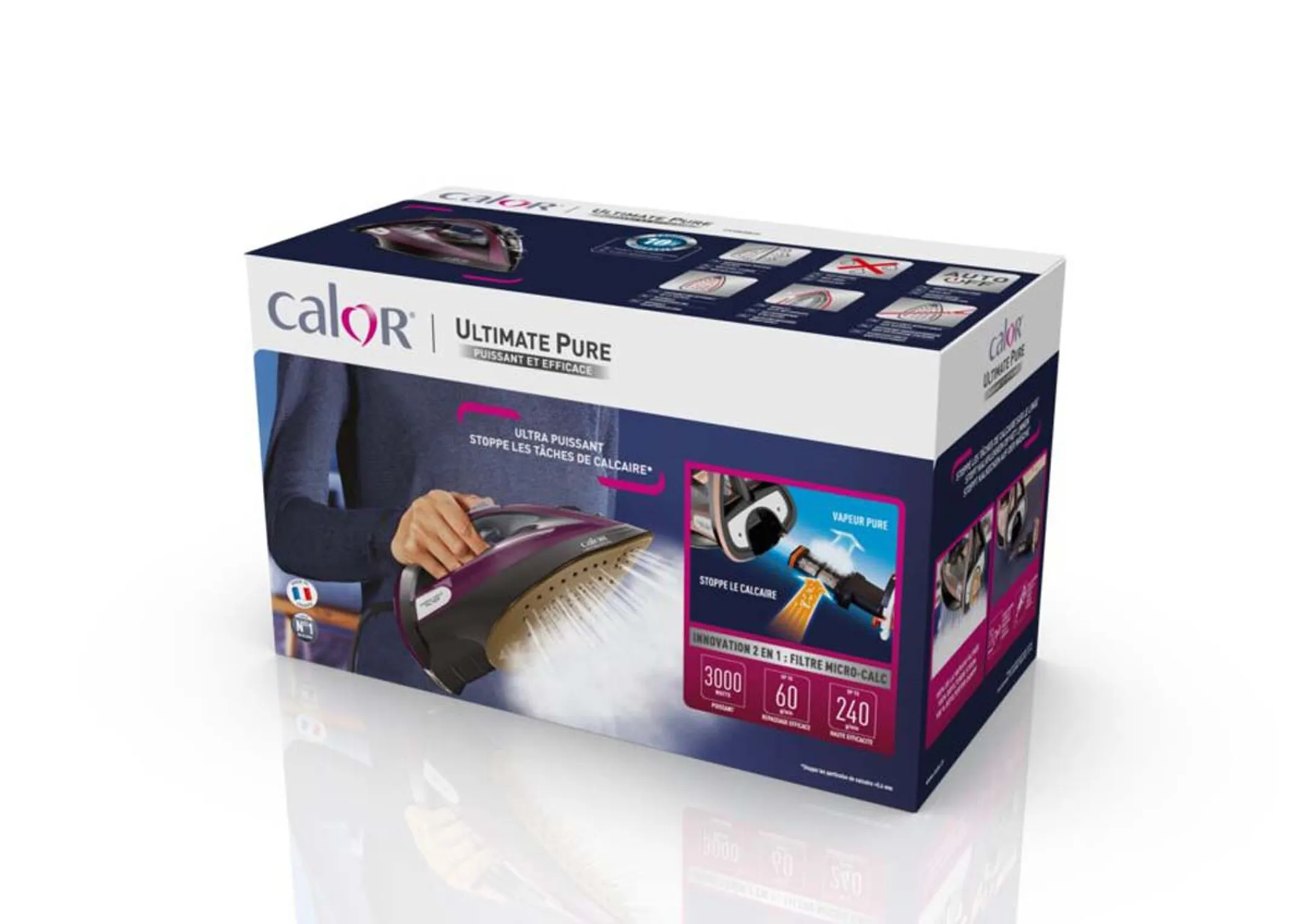 Calor Fer à repasser Ultimate Pure FV9838CO image