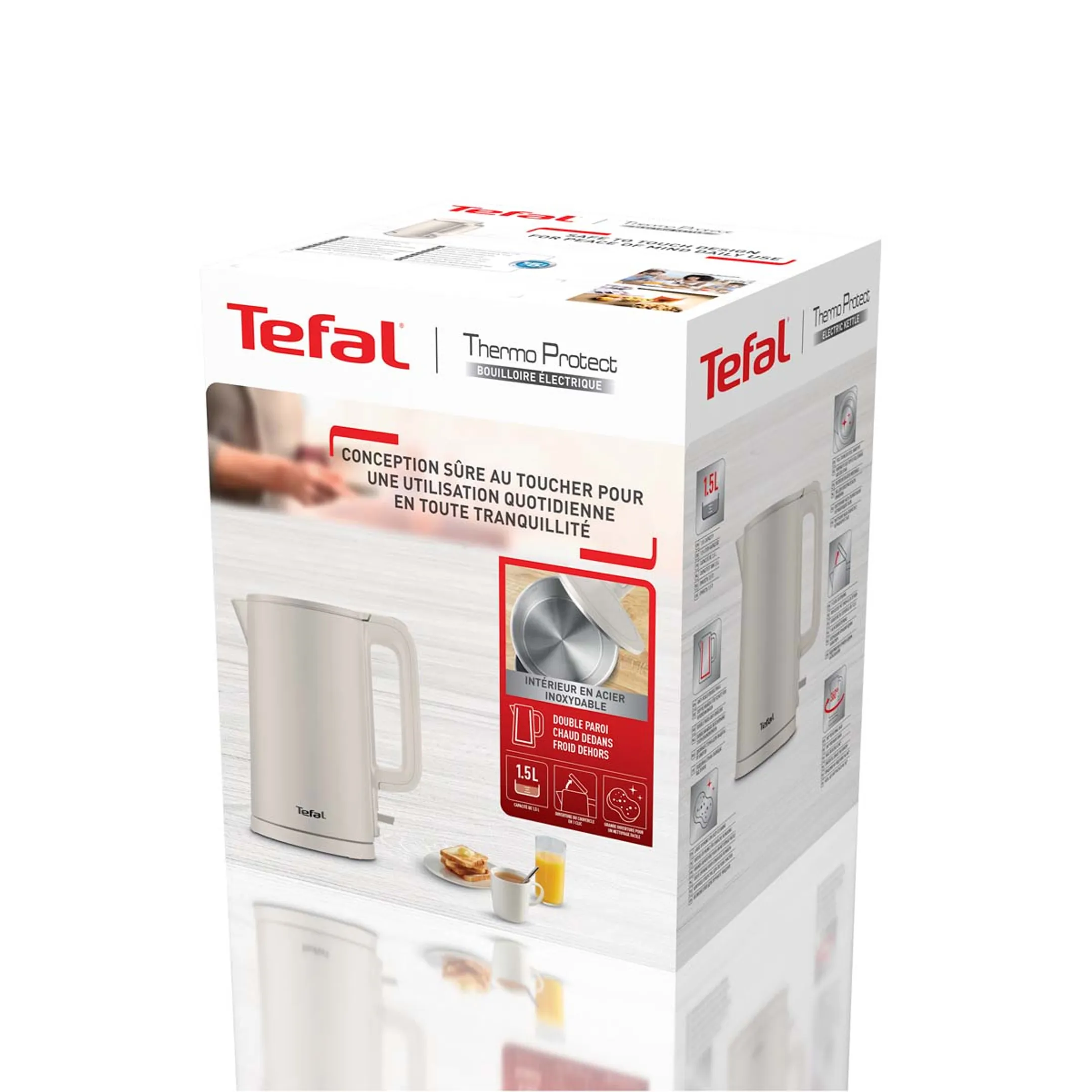 Tefal Bouilloire Thermo Protect KO140BEO image