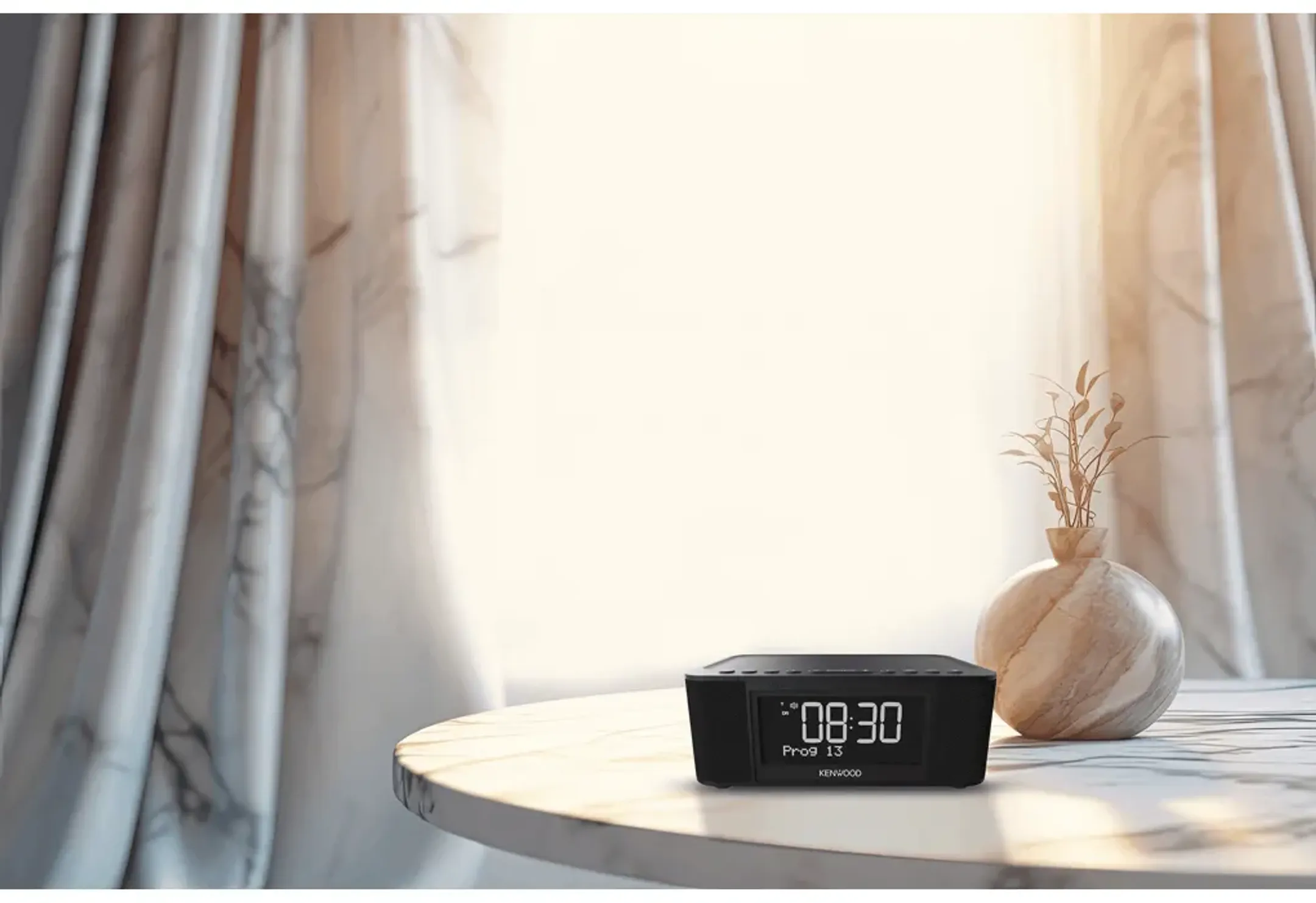 Kenwood CR-ST40DAB-B wekker - Zwart image