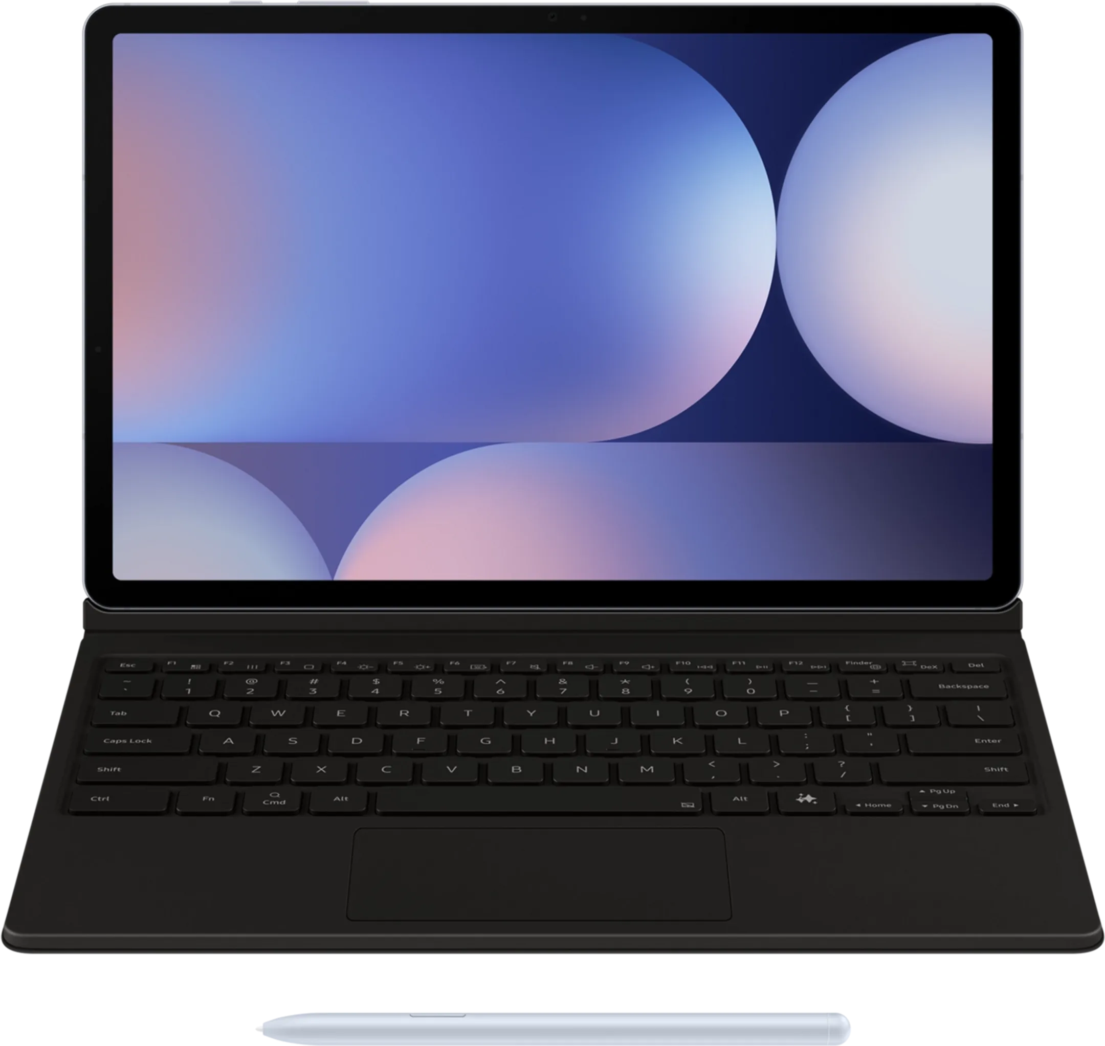 Galaxy Tab S10+/S9+/S9 FE+ AI Book Cover Keyboard AZERTY - Zwart