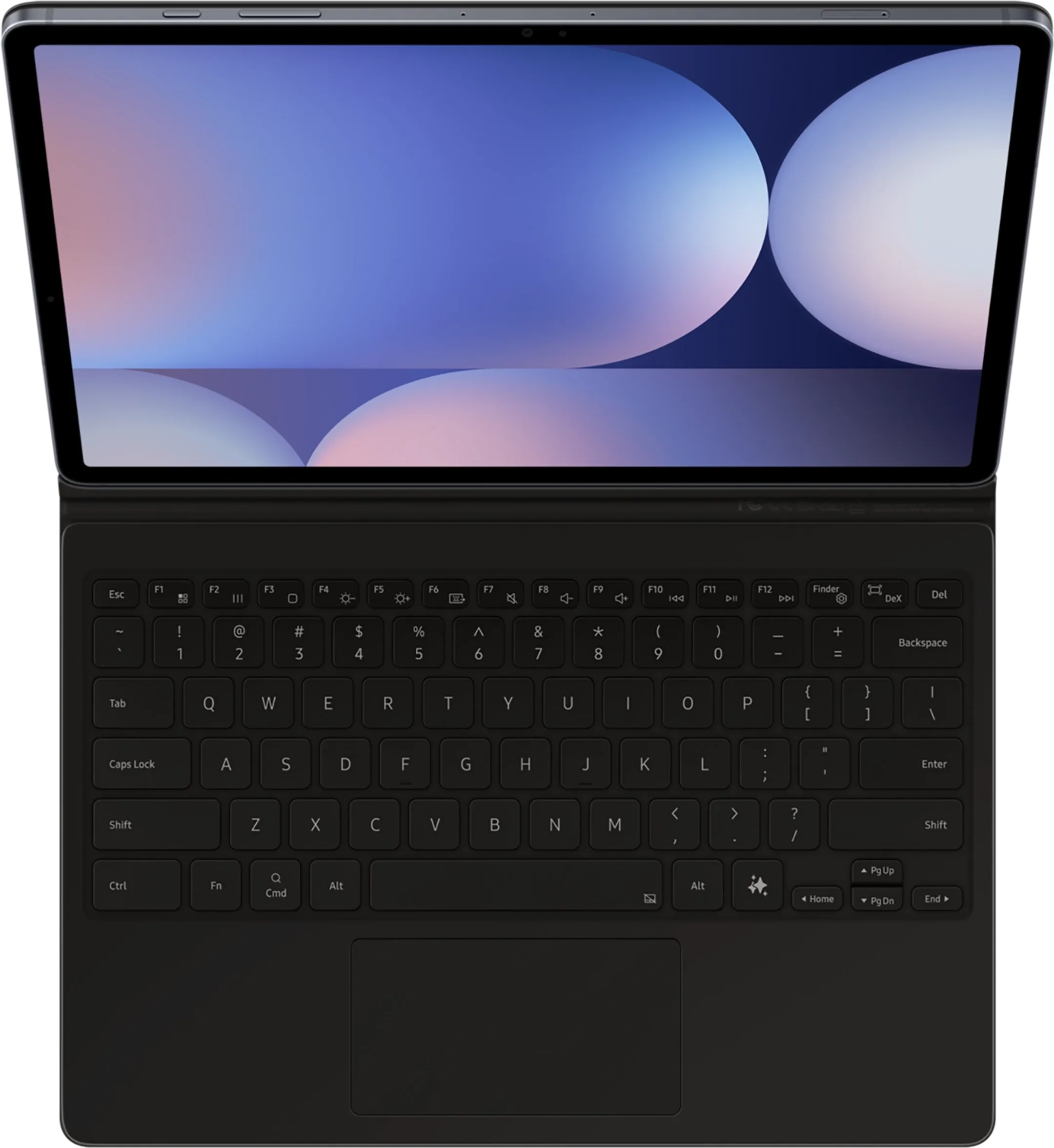 Samsung Galaxy Tab S10+/S9+/S9 FE+ AI Book Cover Keyboard AZERTY - Noir image