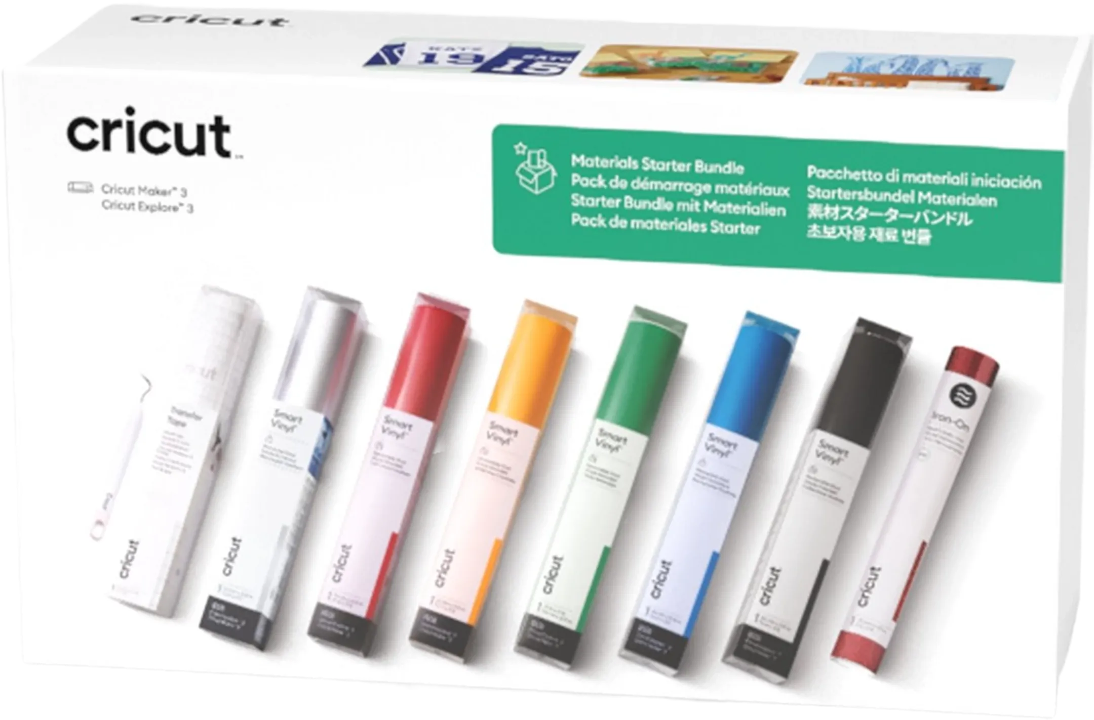 Bundle product Materiaalpakket voor starters voor Explore 3 en Maker 3