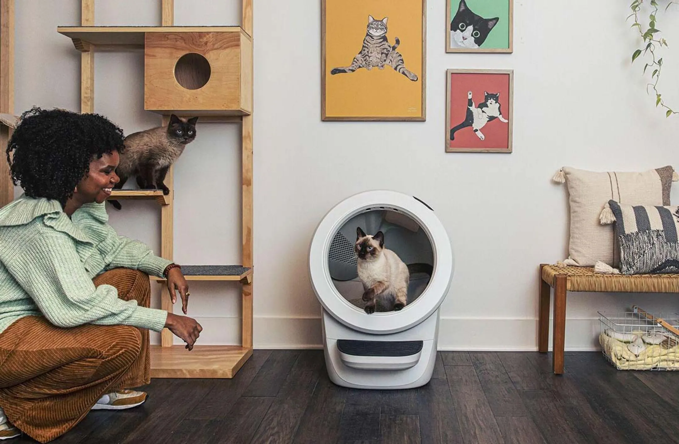 LITTER ROBOT Automatische kattenbak 4 - Zwart image