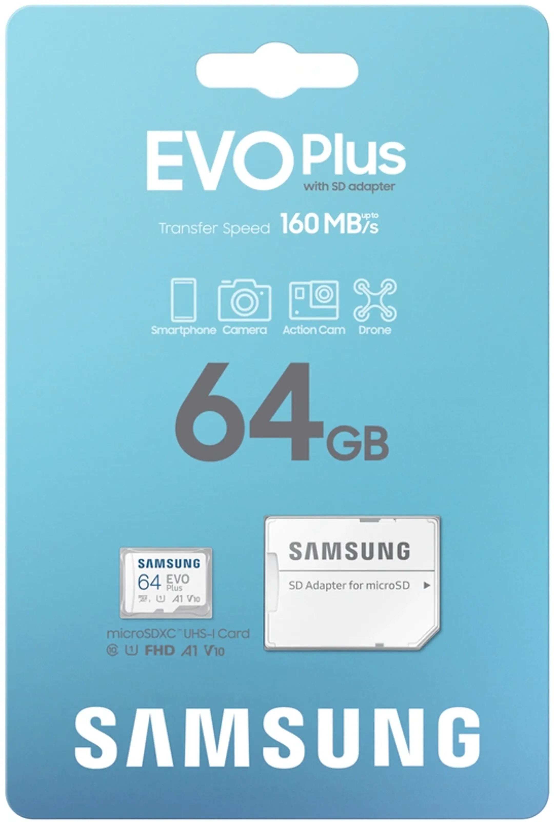 Samsung EVO Plus microSD - 64GB image
