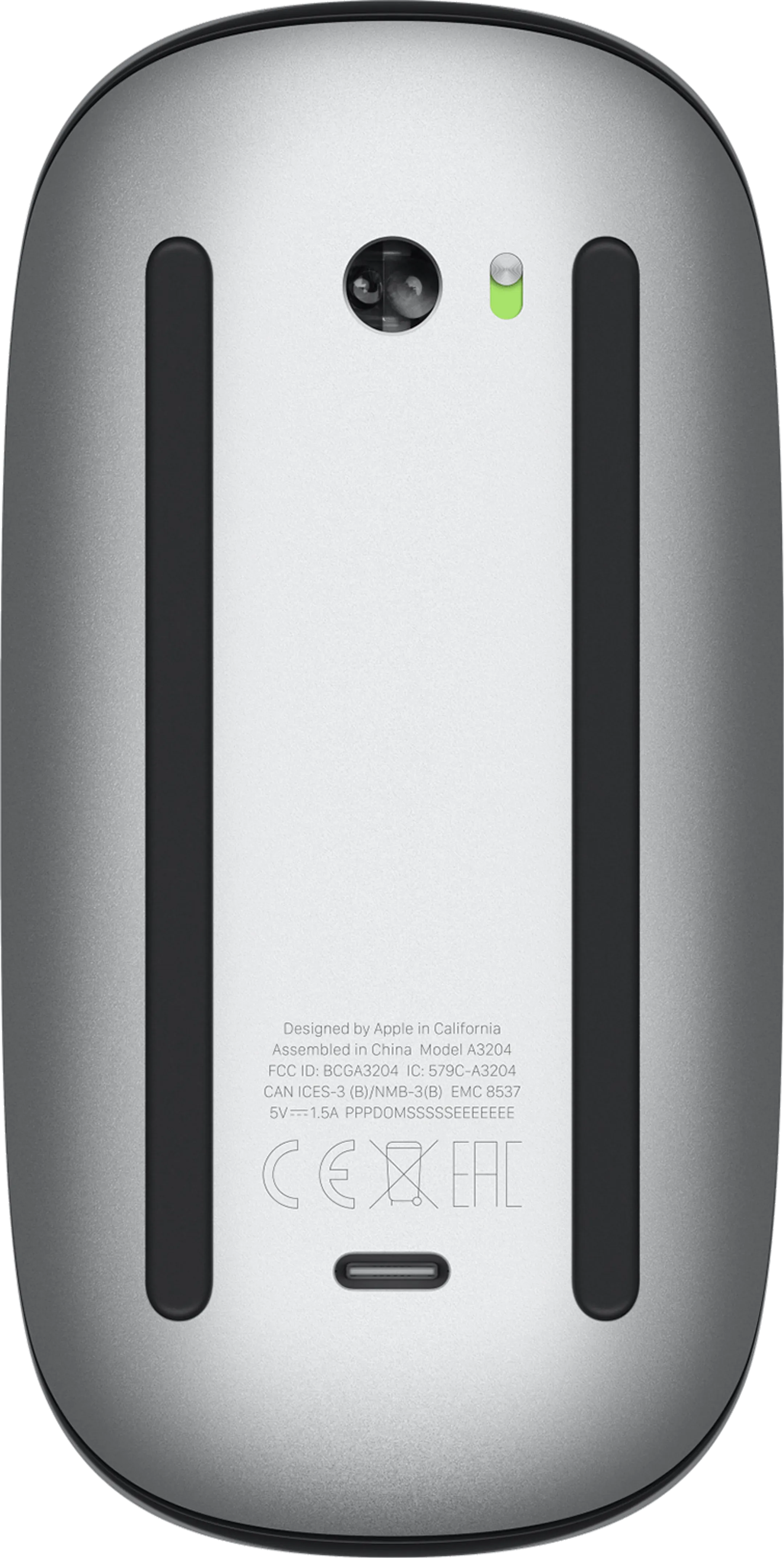 Apple Magic Mouse (USB‑C) - Multi‑Touch-oppervlak - Zwart image