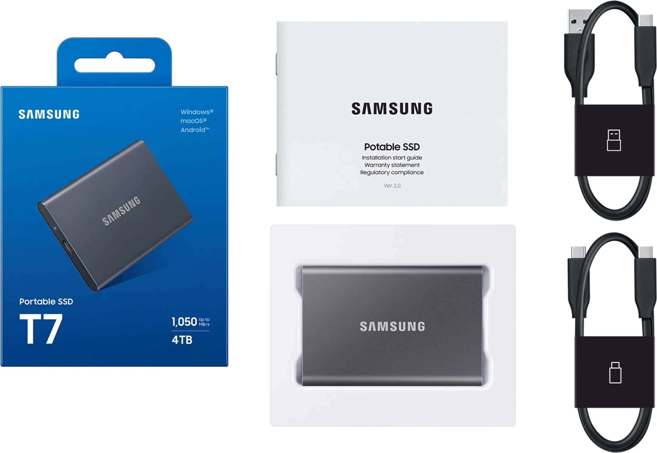Samsung Portable SSD T7 - 4 To image