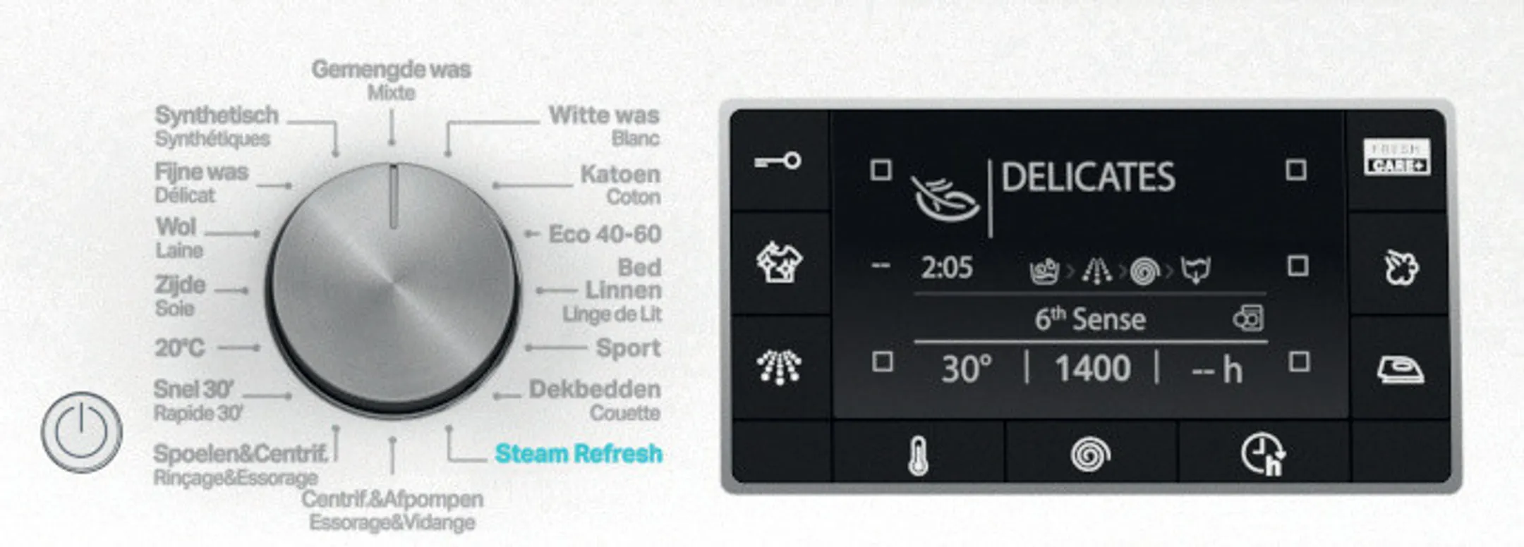 Whirlpool Machine à laver FFD 10489E BV BE image