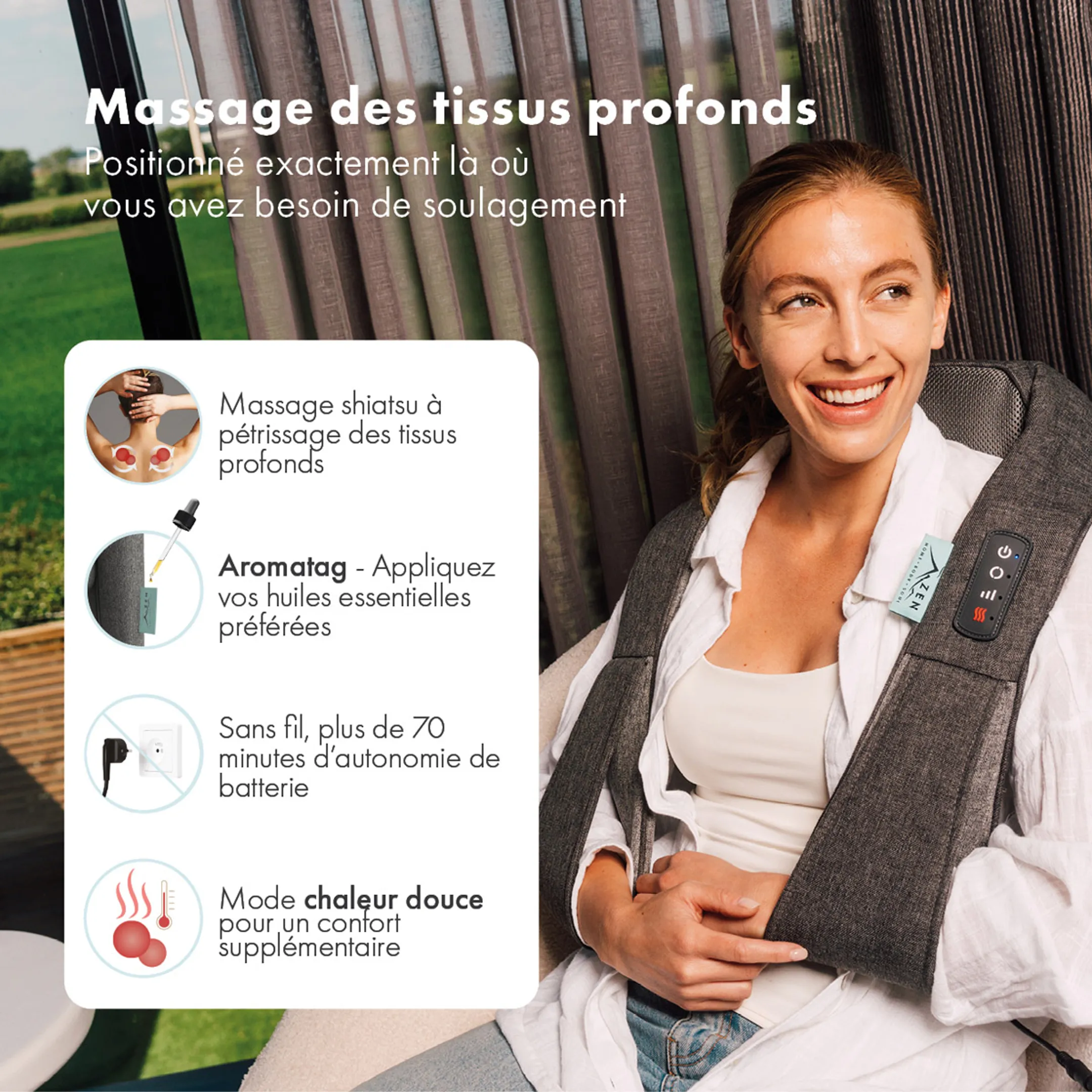 CREATIVE ZEN Massage cou & épaules PG-ZEN-N1-MH image