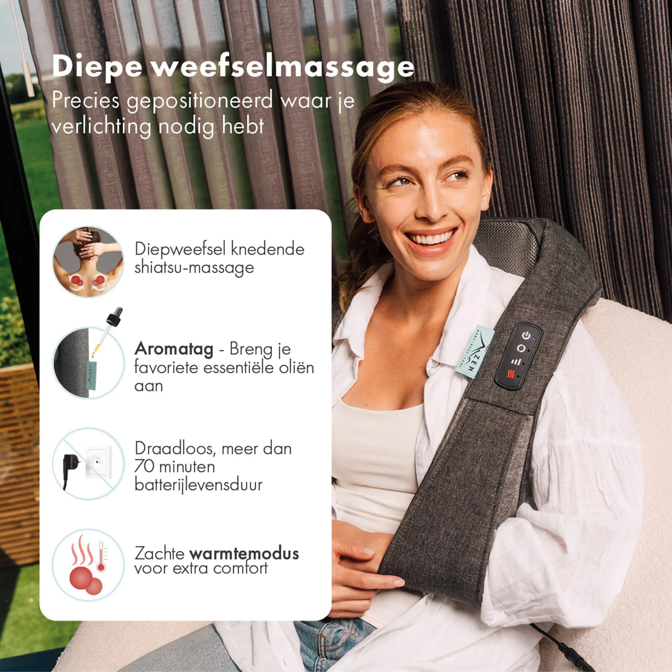 CREATIVE ZEN Nek- en schoudermassage PG-ZEN-N1-MH image