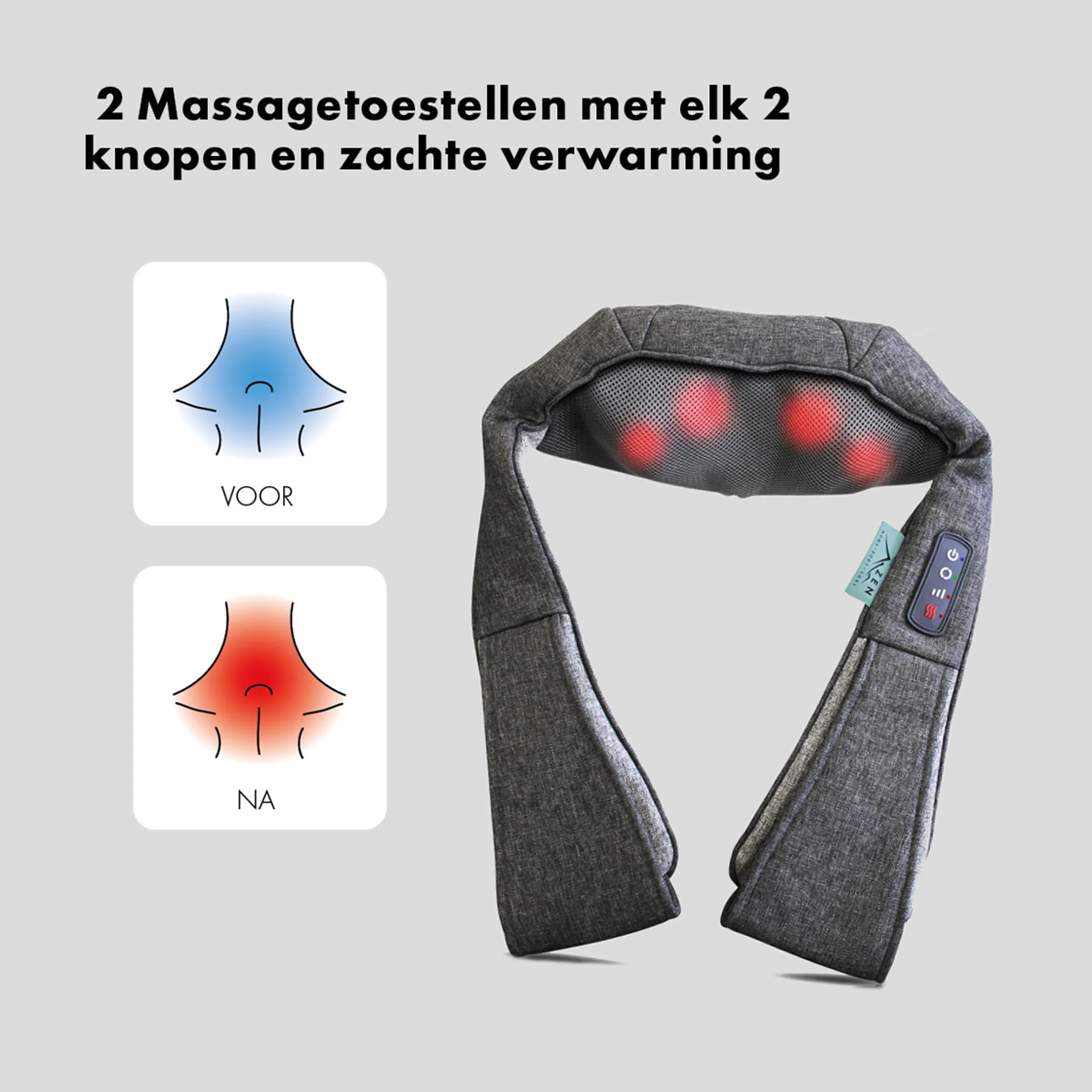 CREATIVE ZEN Nek- en schoudermassage PG-ZEN-N1-MH image