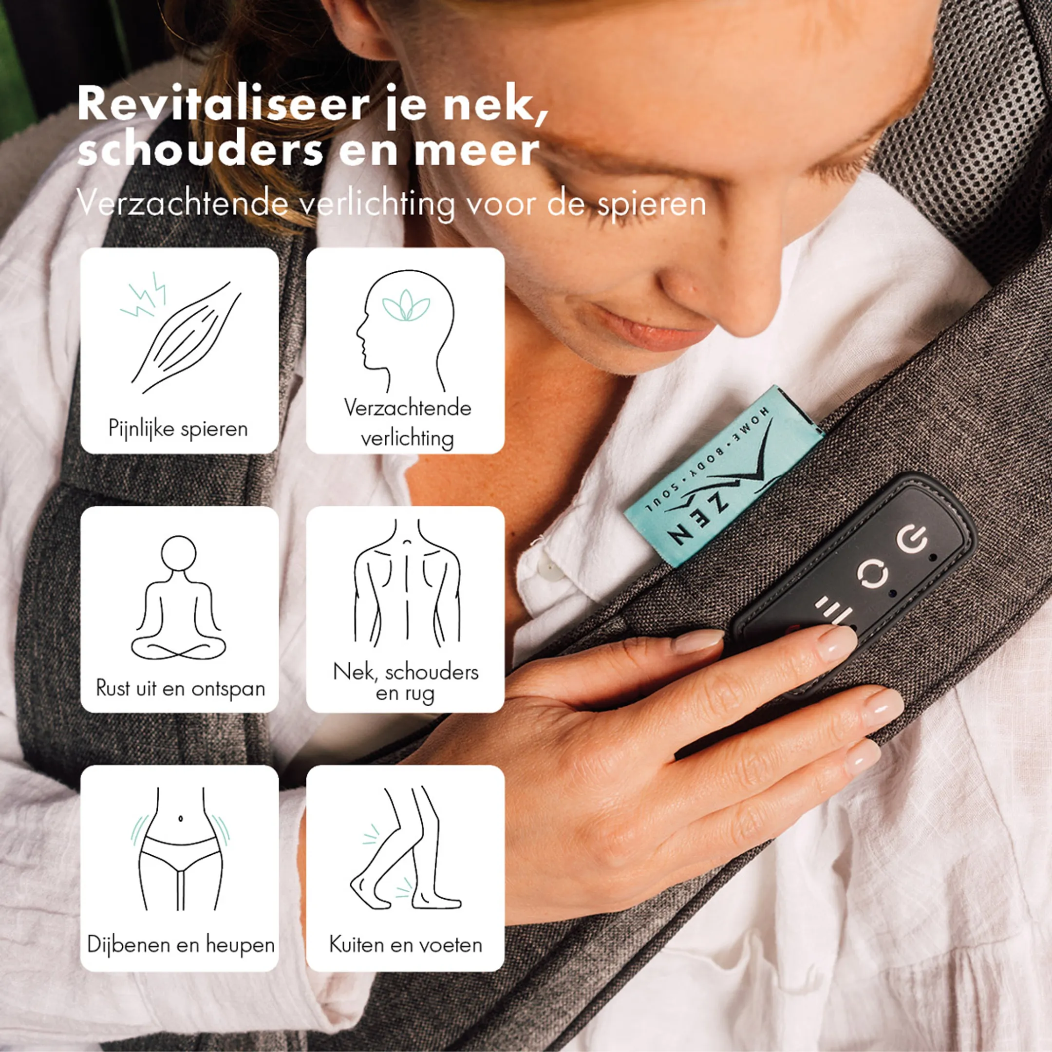 CREATIVE ZEN Nek- en schoudermassage PG-ZEN-N1-MH image