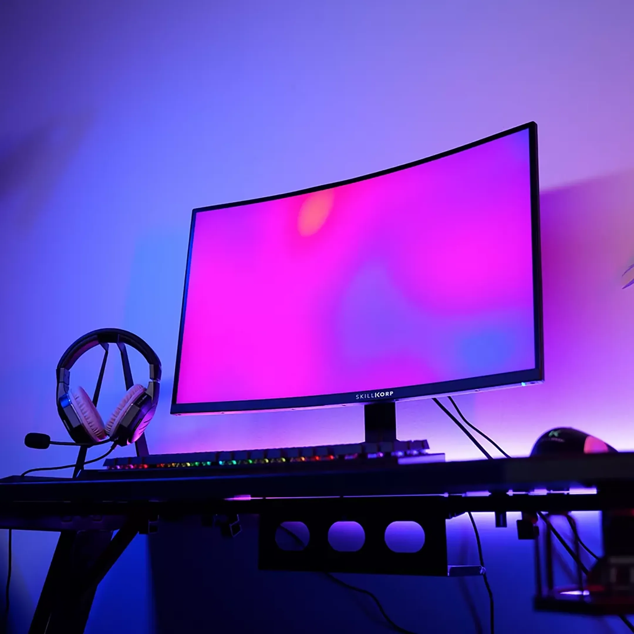 Skillkorp Ecran PC Gamer M27 Incurvé 27'' VA image