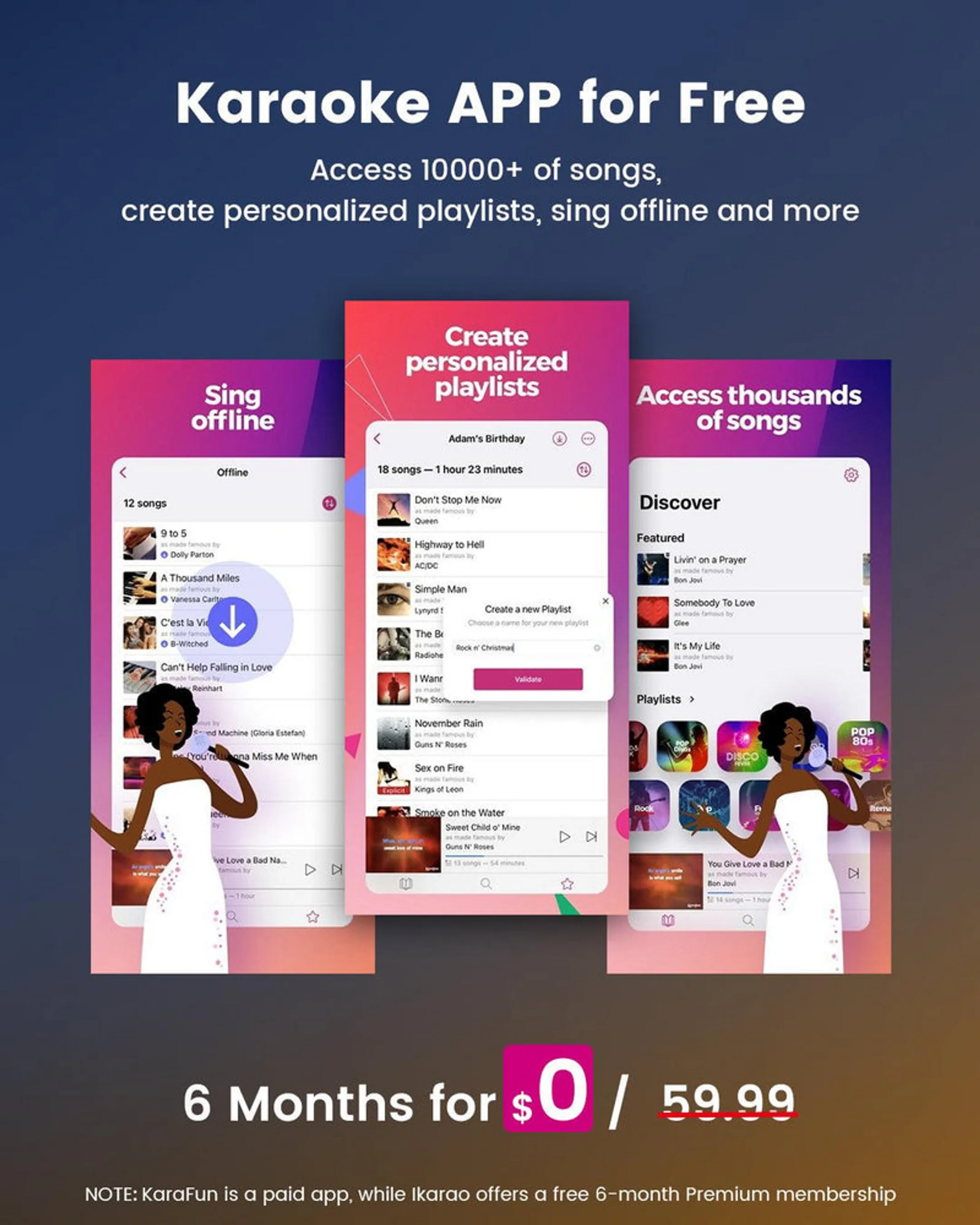 IKARAO Enceinte Karaoke Break X1 avec 2 micros image