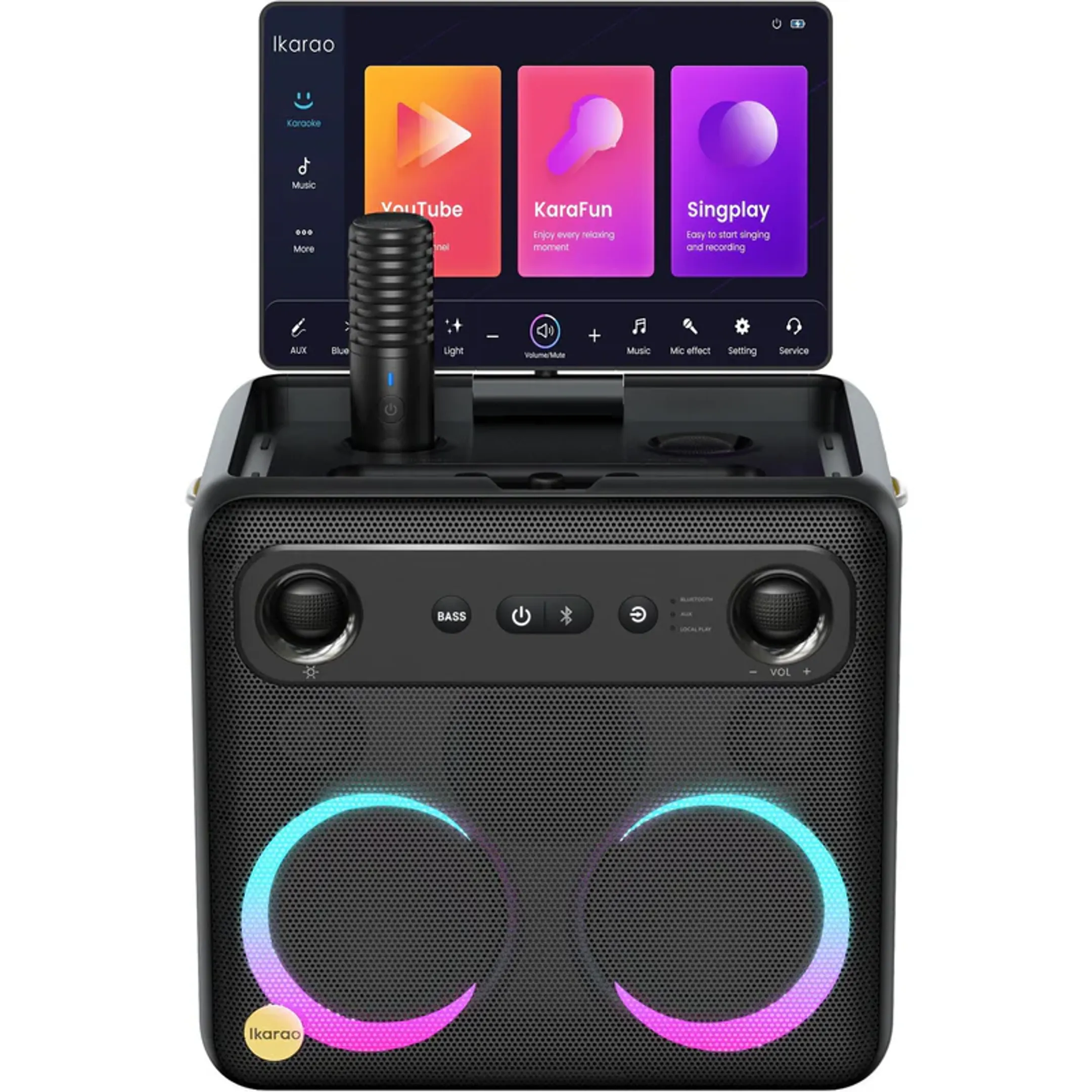 IKARAO Enceinte Bluetooth Break X2 - Noir image