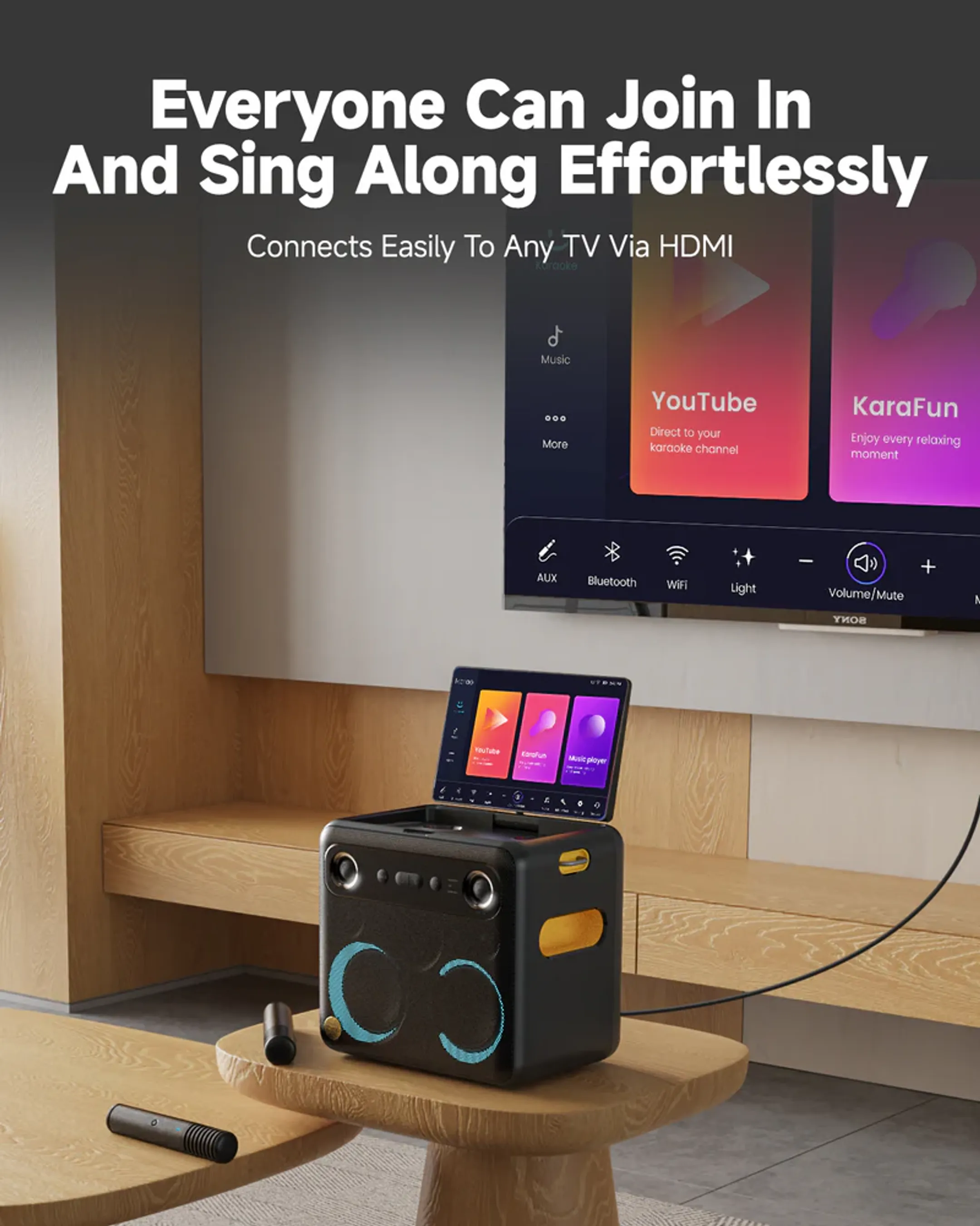 IKARAO Enceinte Bluetooth Break X2 - Noir image