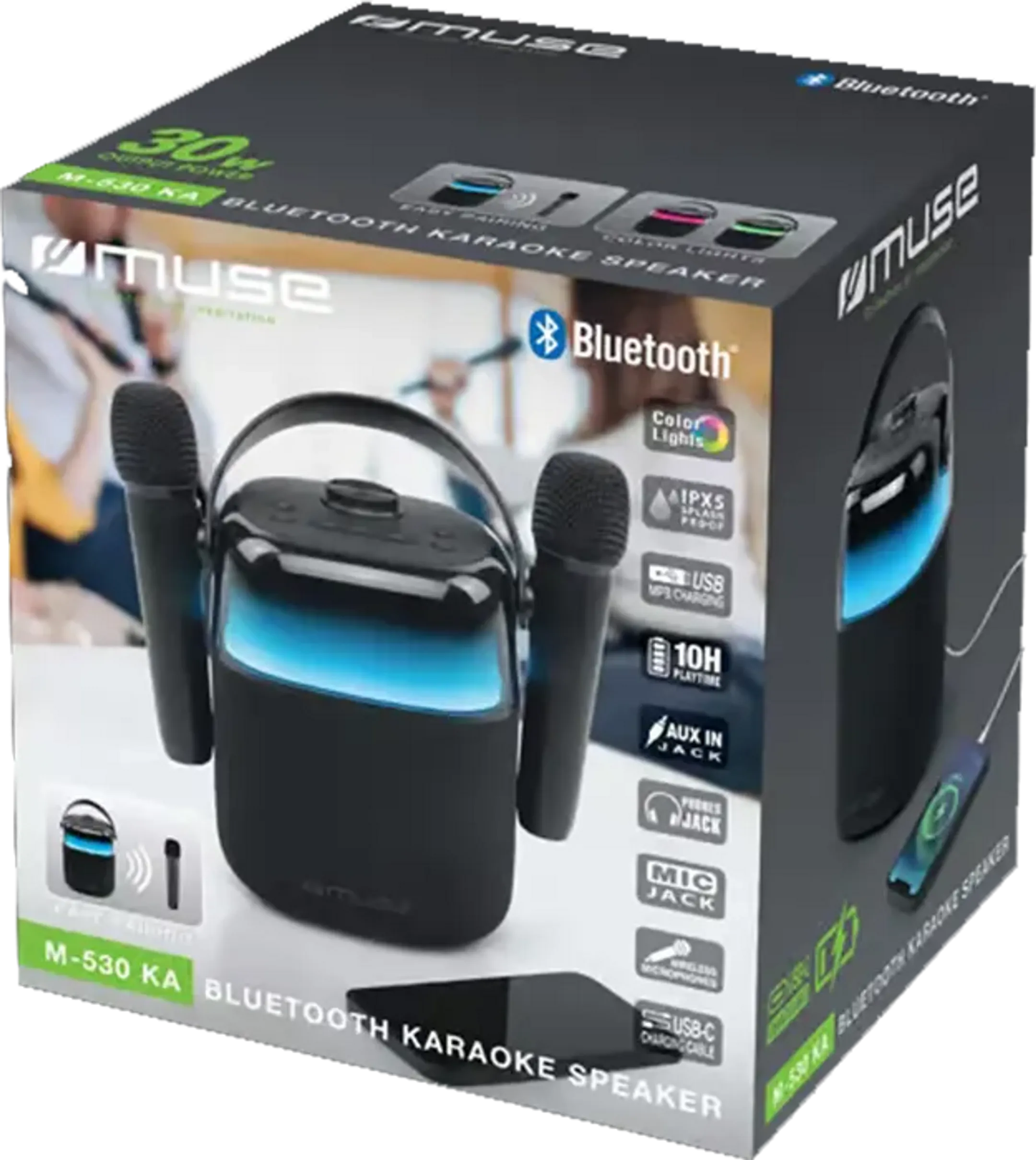 Muse M-530 KA karaoke speaker image