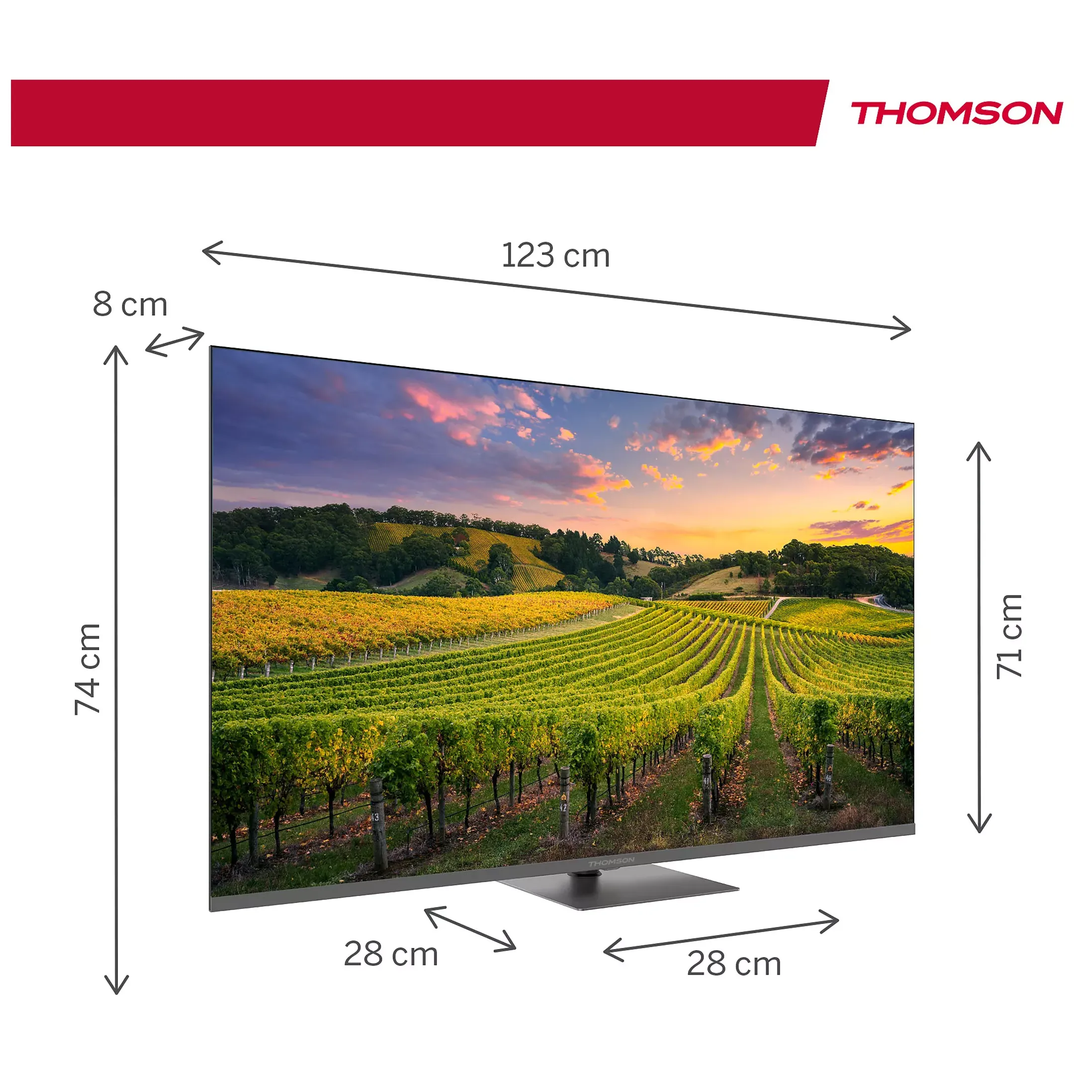 Thomson TV QLED 4K 55QG5C14 (2024) - 55 pouces image