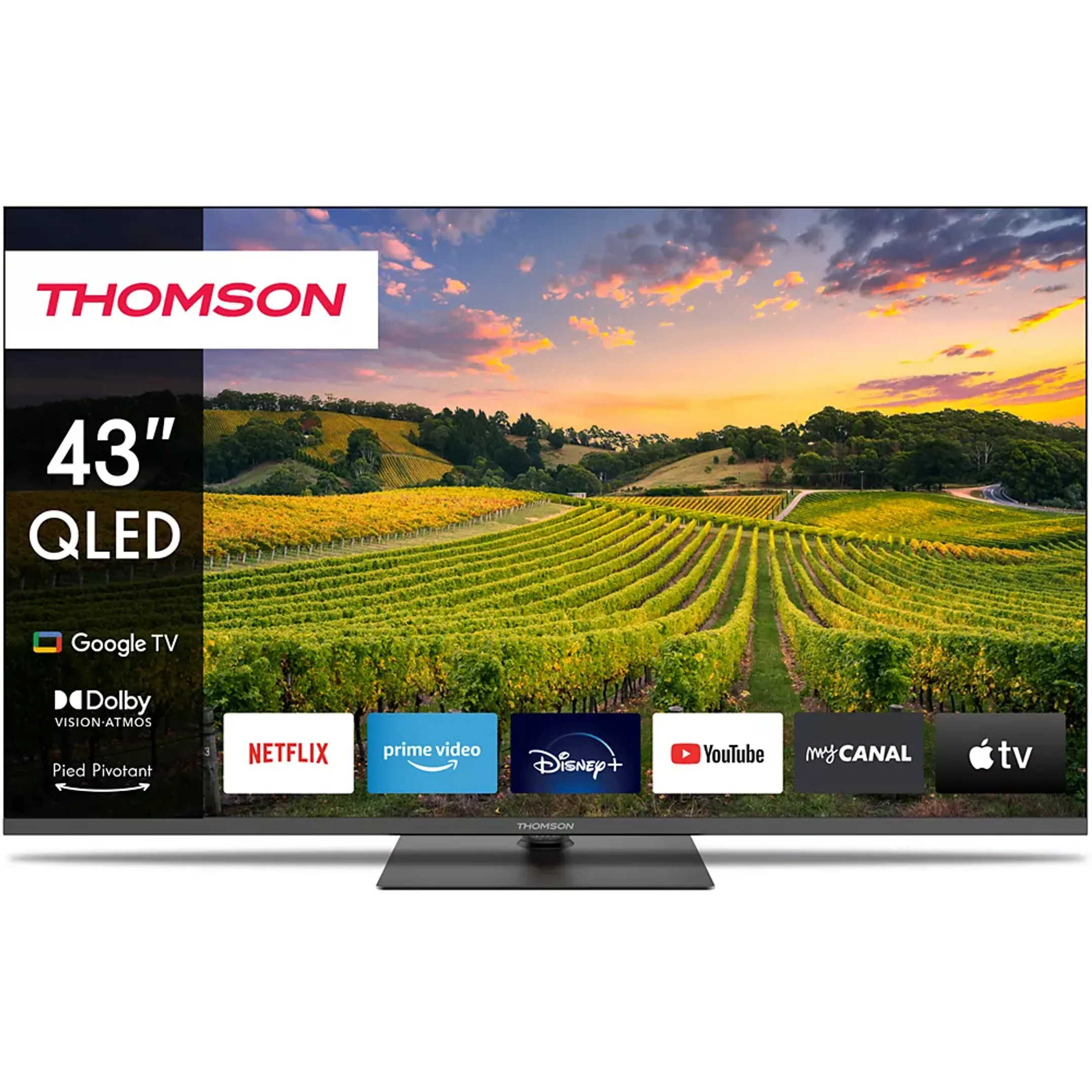 TV QLED 4K 43QG5C14 (2024) - 43 pouces