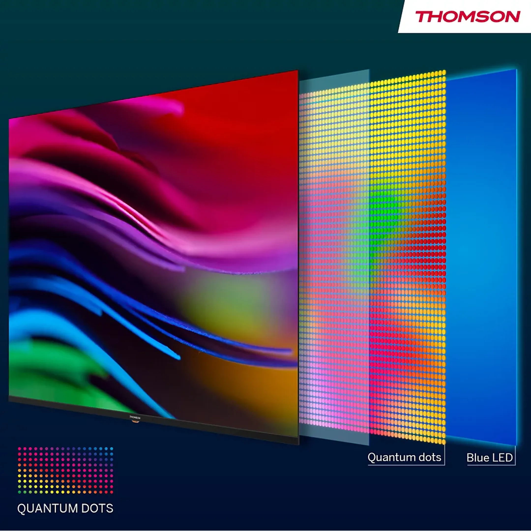 Thomson TV QLED 4K 43QG5C14 (2024) - 43 pouces image