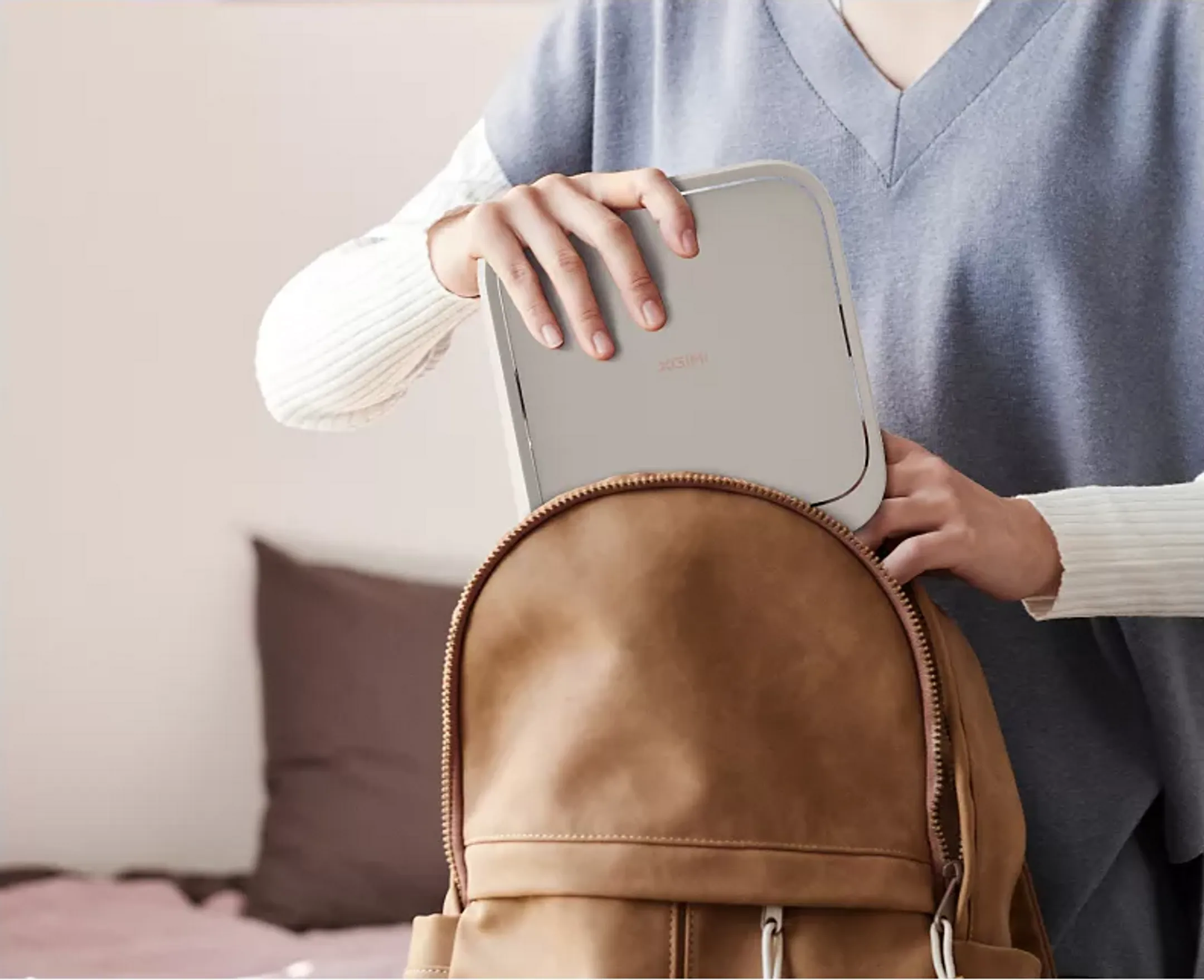 XGIMI Elfin Flip mini projector - Wit image