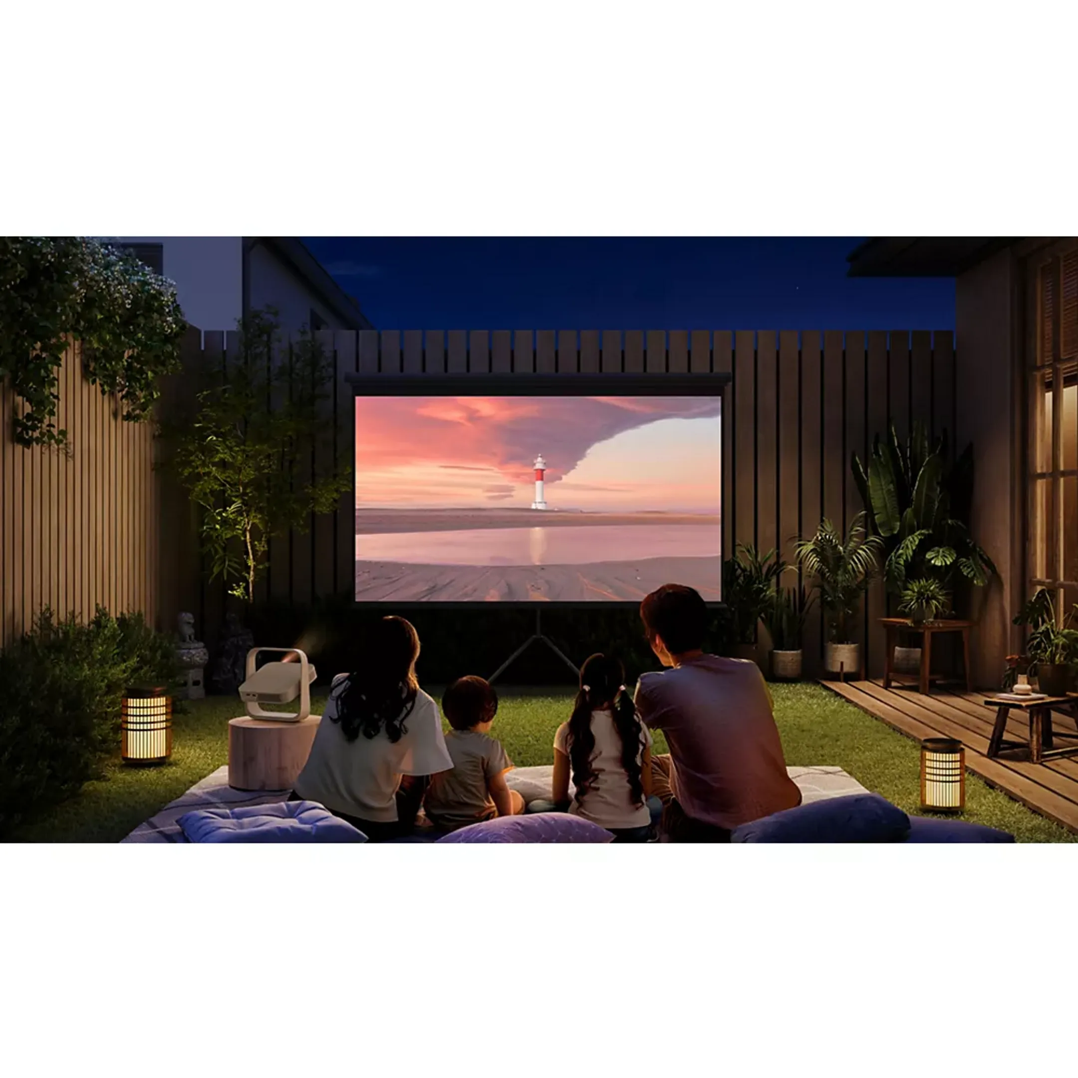 XGIMI Elfin Flip mini projector - Wit image