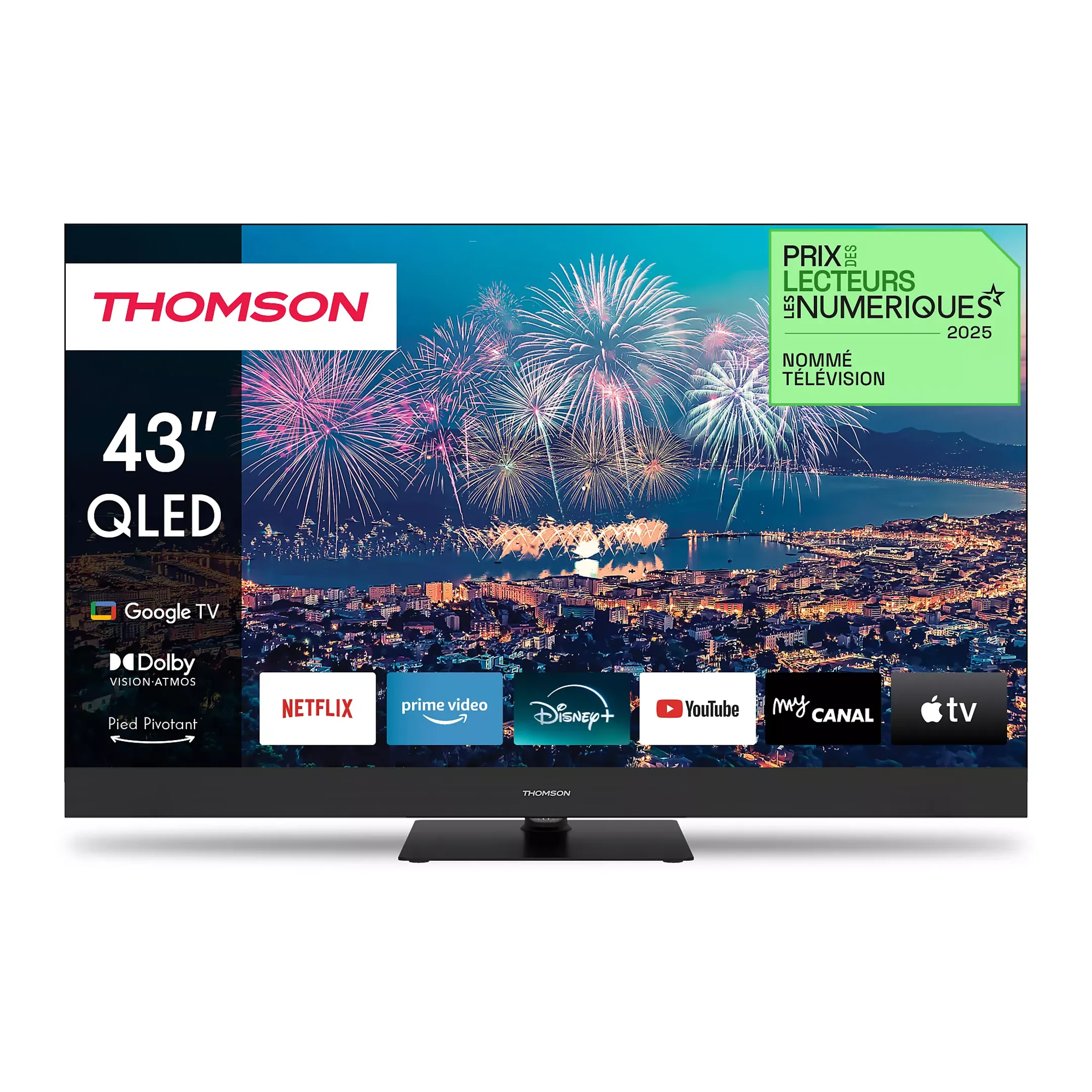 TV QLED 4K 43QG6C14 (2024) - 43 pouces