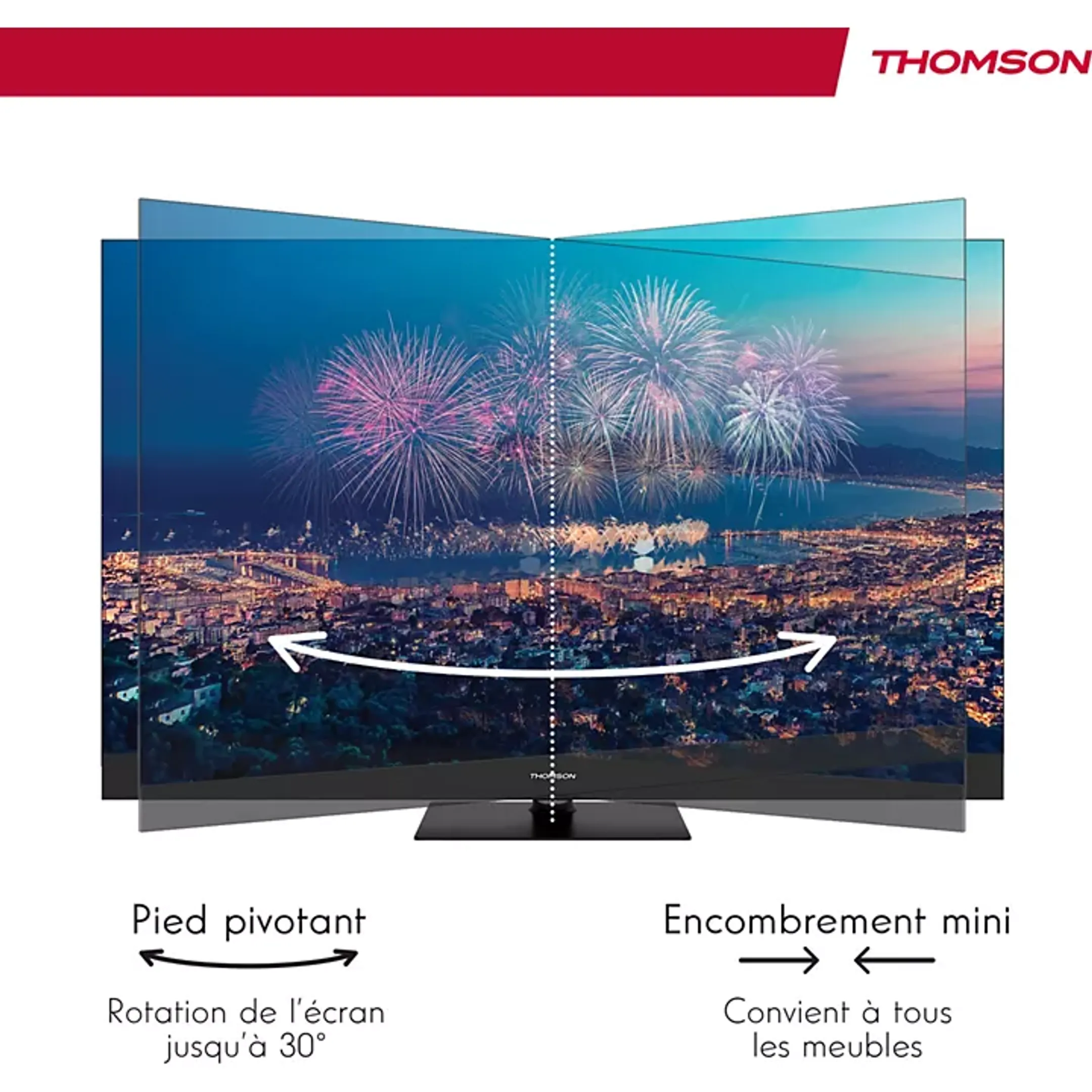 Thomson TV QLED 4K 43QG6C14 (2024) - 43 pouces image