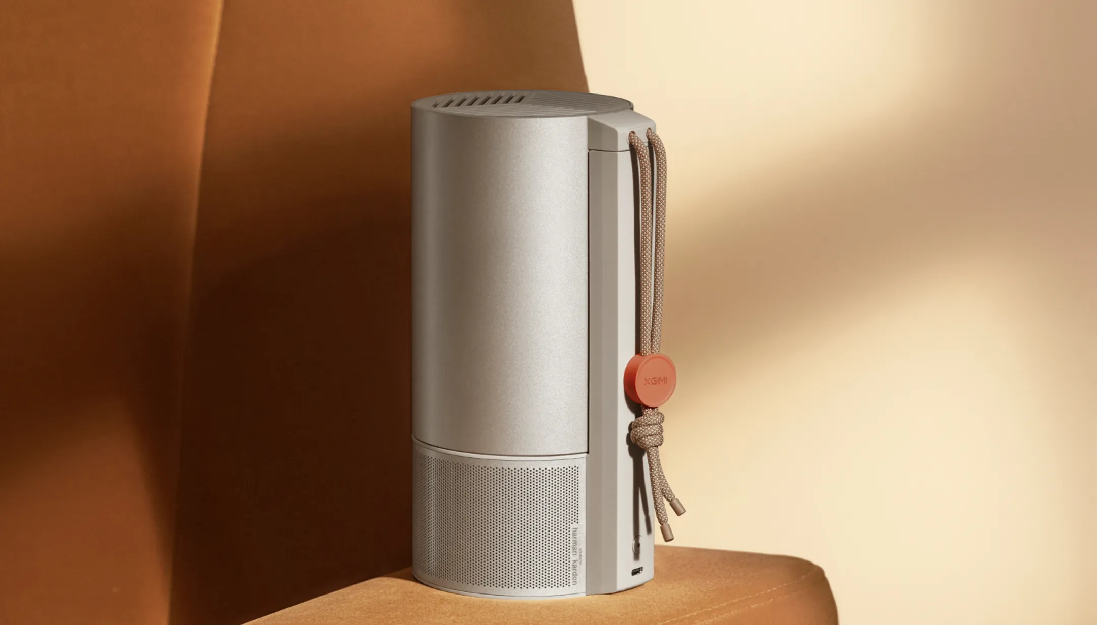 XGIMI MoGo 3 Pro draagbare projector met  PowerBase Stand image