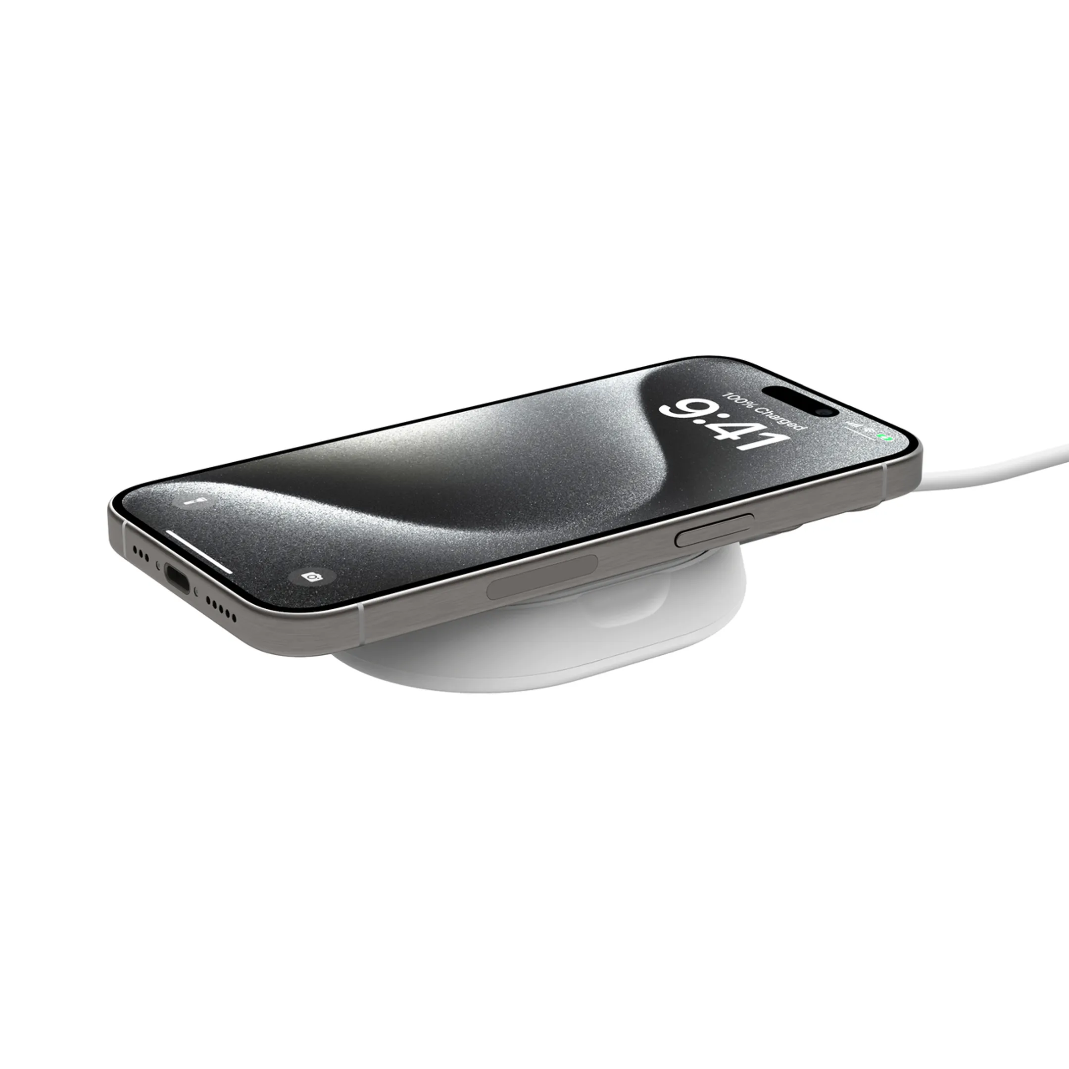 Belkin BOOST CHARGE PRO 15w Magnetische Oplaadstandaard - Wit image