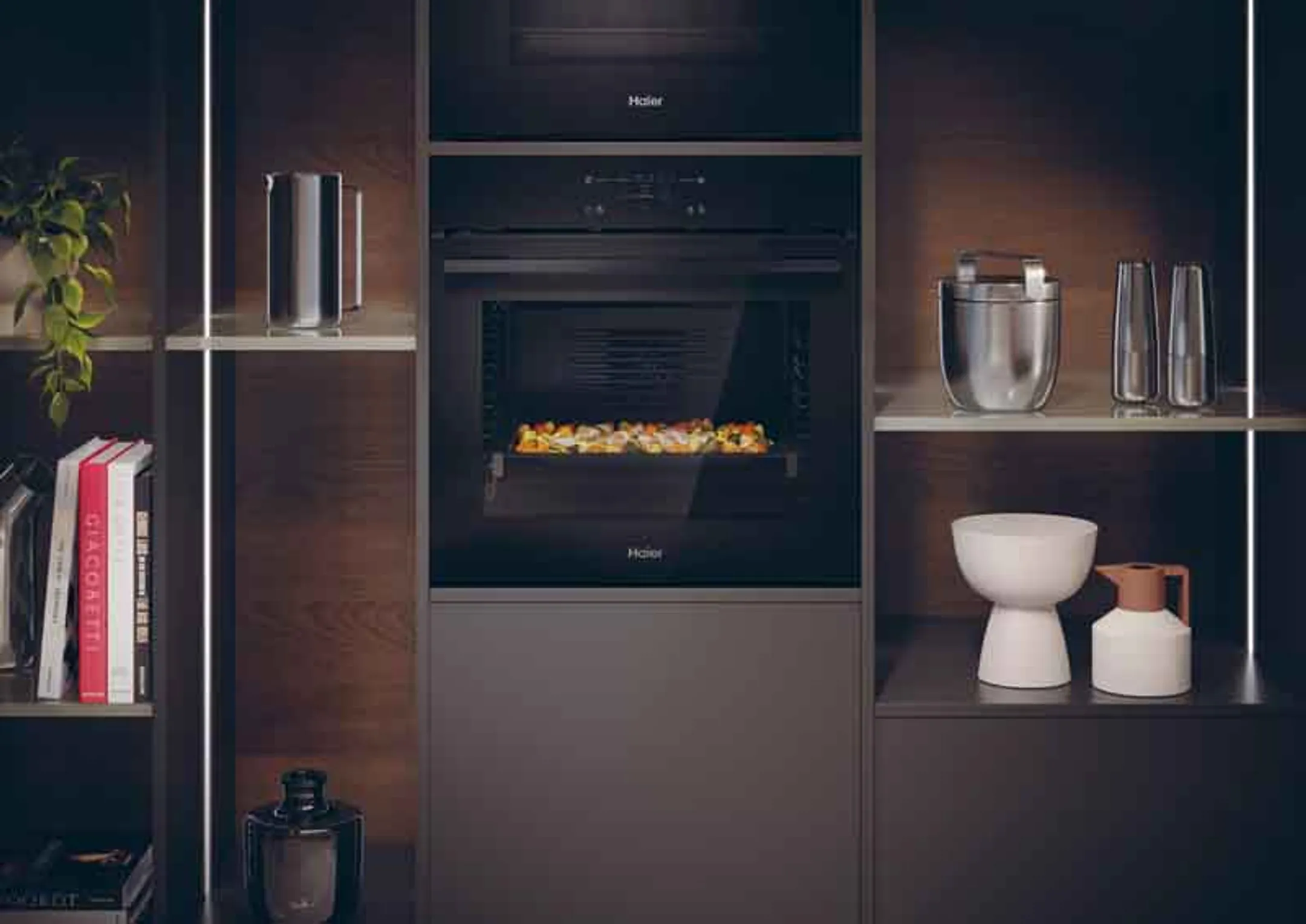 Haier Inbouw oven H6 ID48L5YTB Bionic vision Connected image