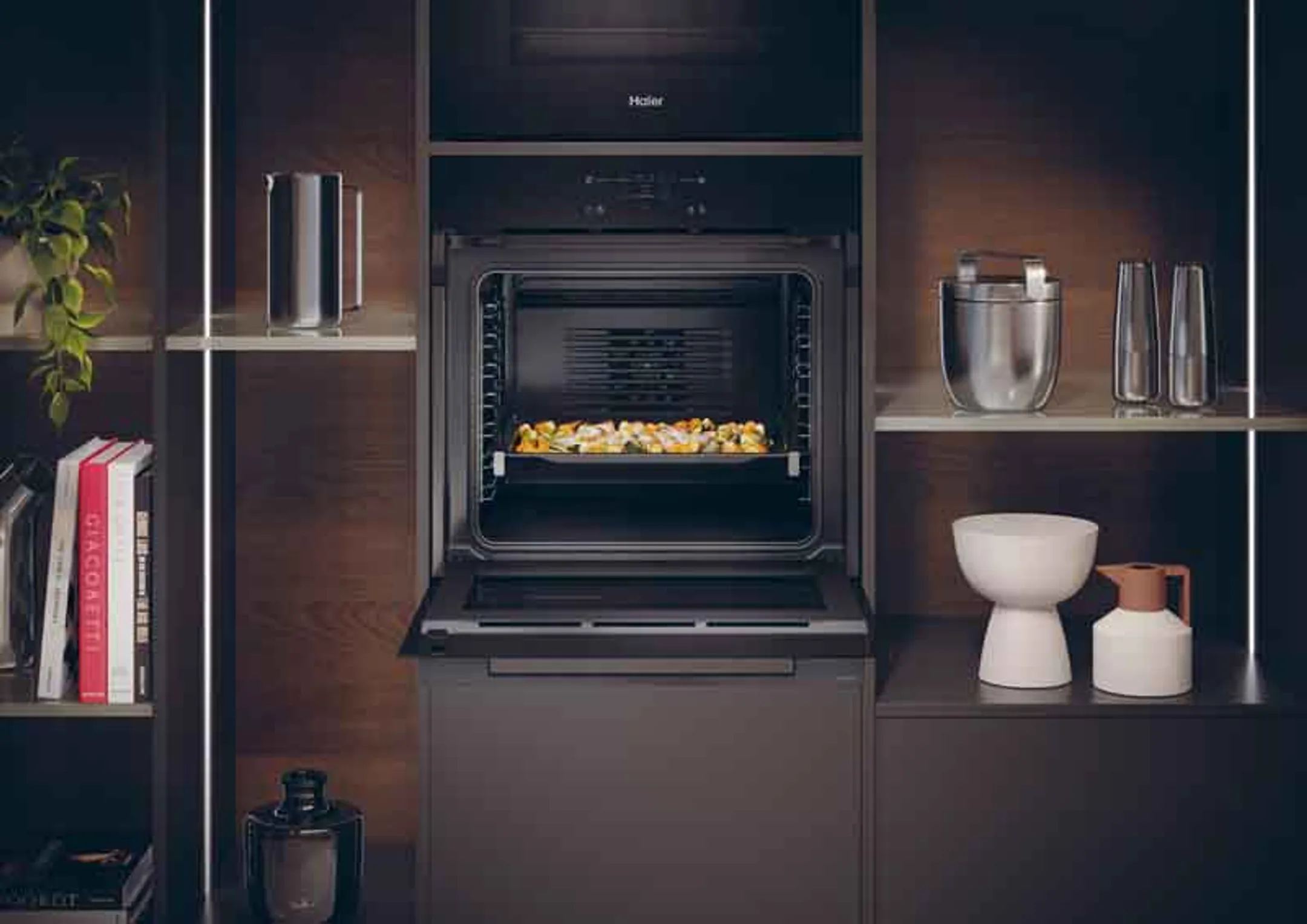 Haier Inbouw oven H6 ID48L5YTB Bionic vision Connected image