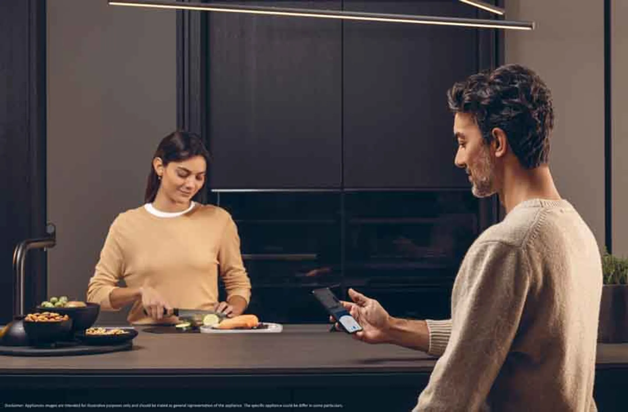 Haier Inbouw oven H6 ID48L5YTB Bionic vision Connected image