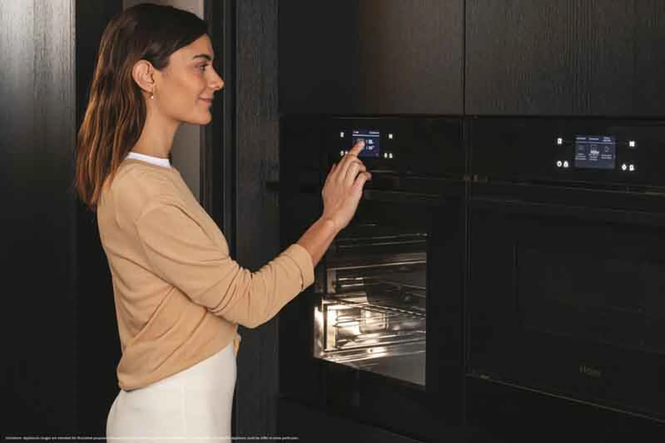 Haier Inbouw oven H6 ID48L5YTB Bionic vision Connected image