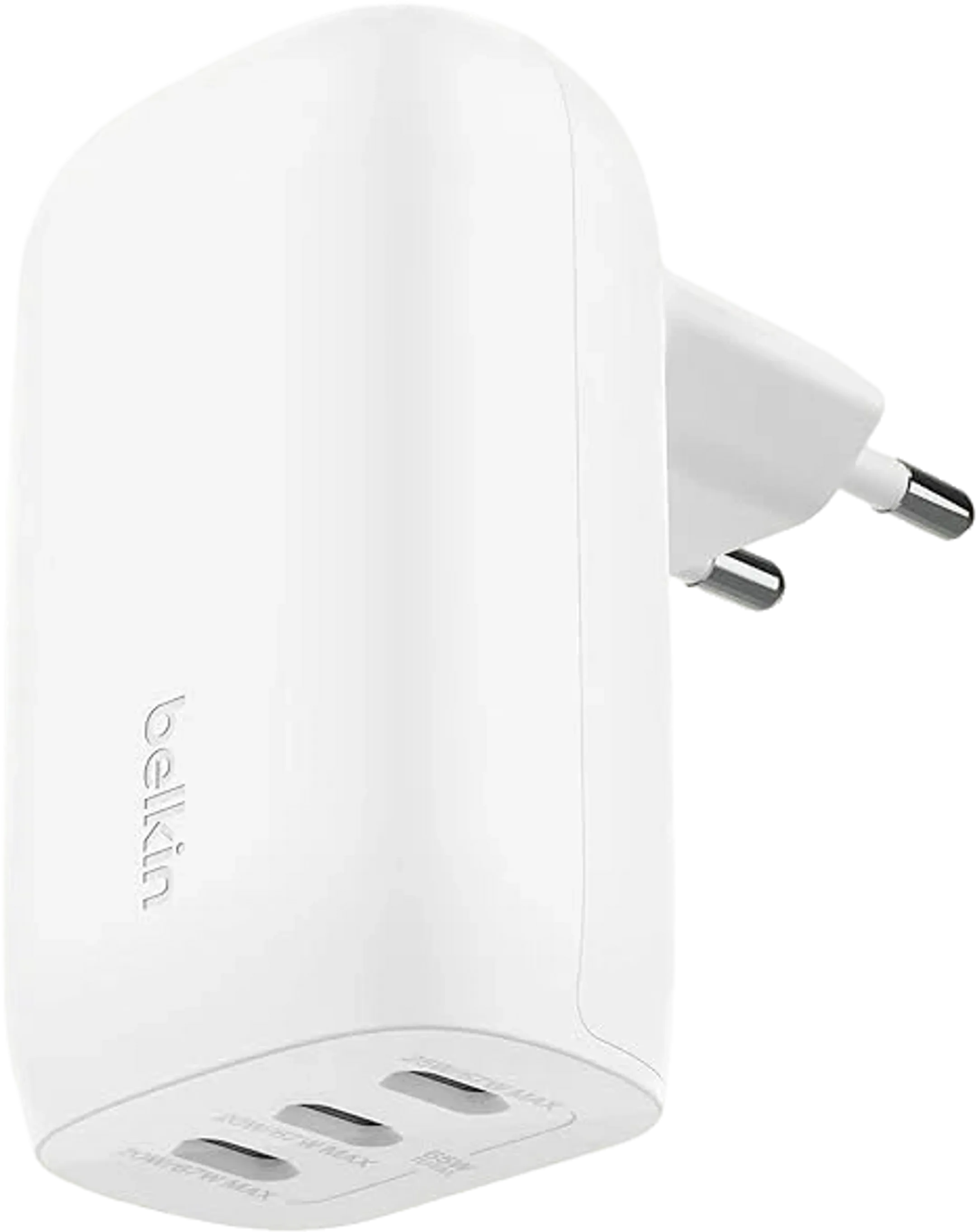 HOME CHARGER 67W 3-PORT USB-C - Wit