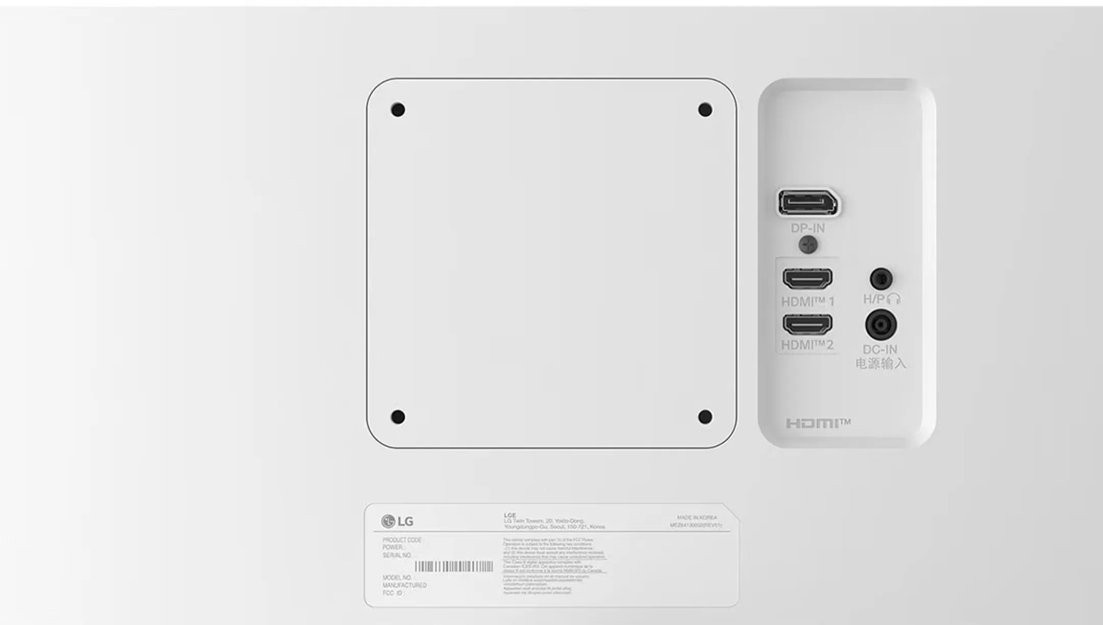 LG 27” 4K UHD UltraFine™ IPS-monitor 27US500-W image