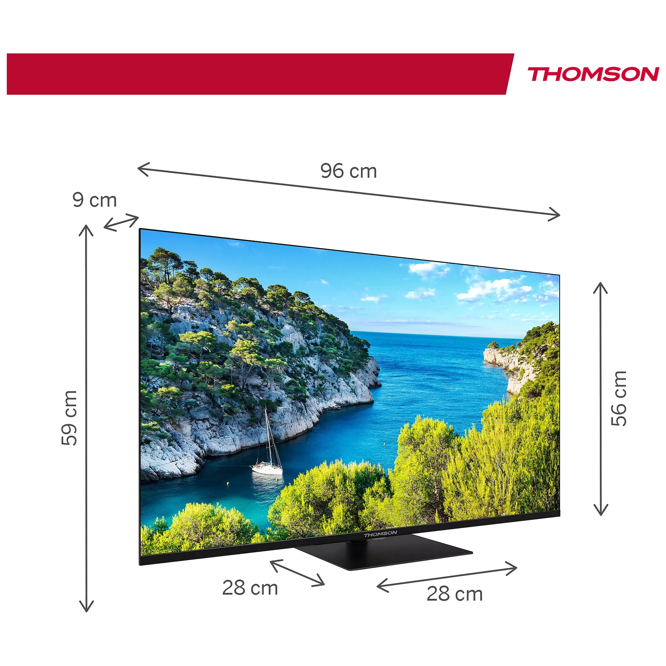 Thomson LED TV 4K 43UG5C14 (2024) - 43 inch image