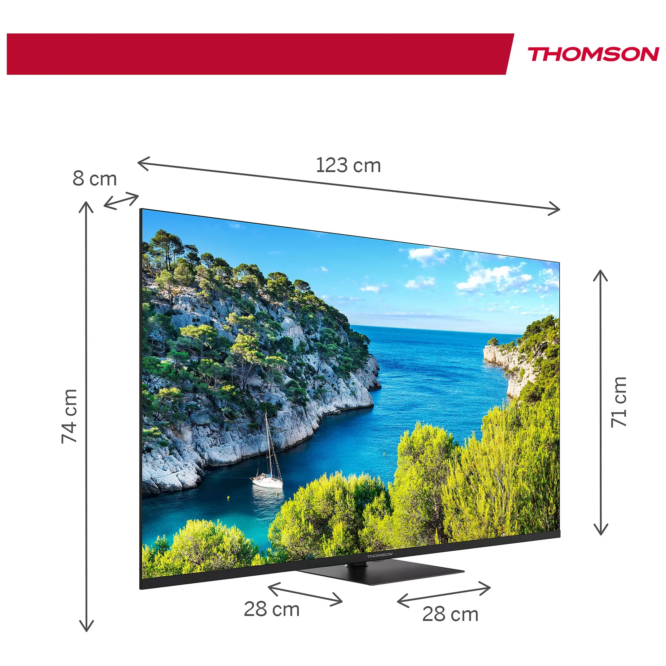 Thomson LED TV 4K 55UG5C14 (2024) - 55 inch image