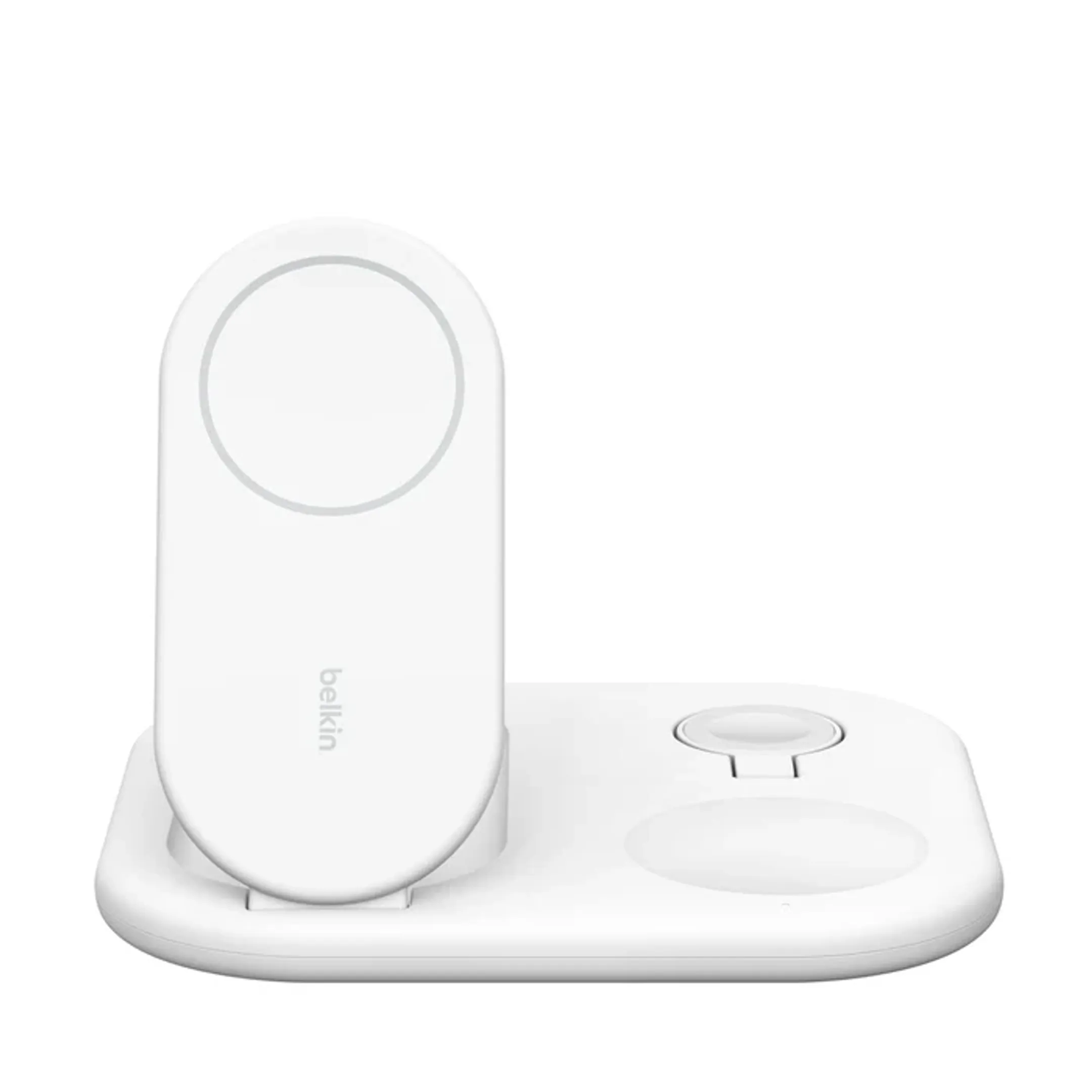 Belkin Station de charge magnétique 3-en-1 BoostCharge Pro avec Qi2 (15 W) - Blanc image