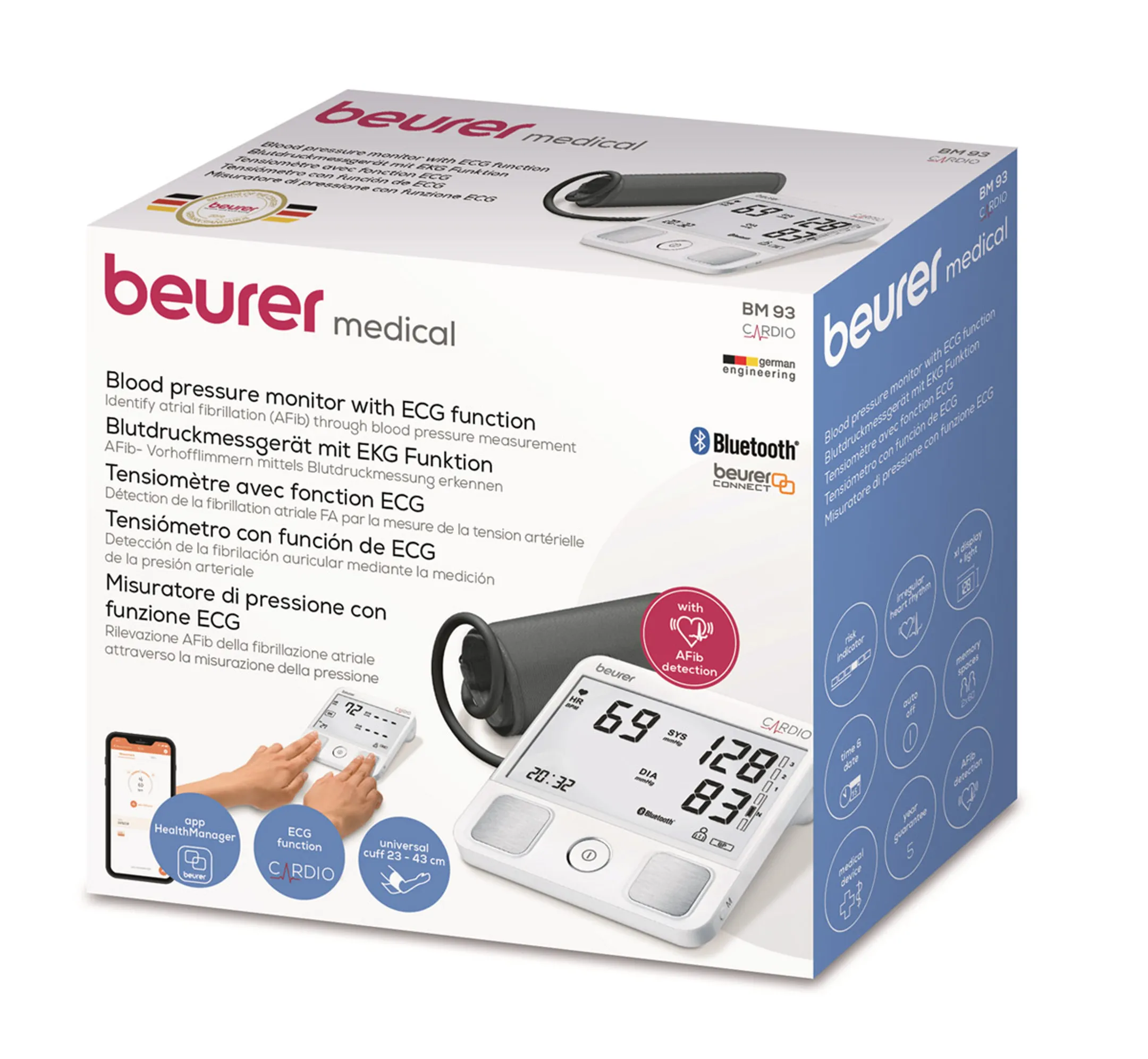 Beurer Tensiomètre BM93 Connect image