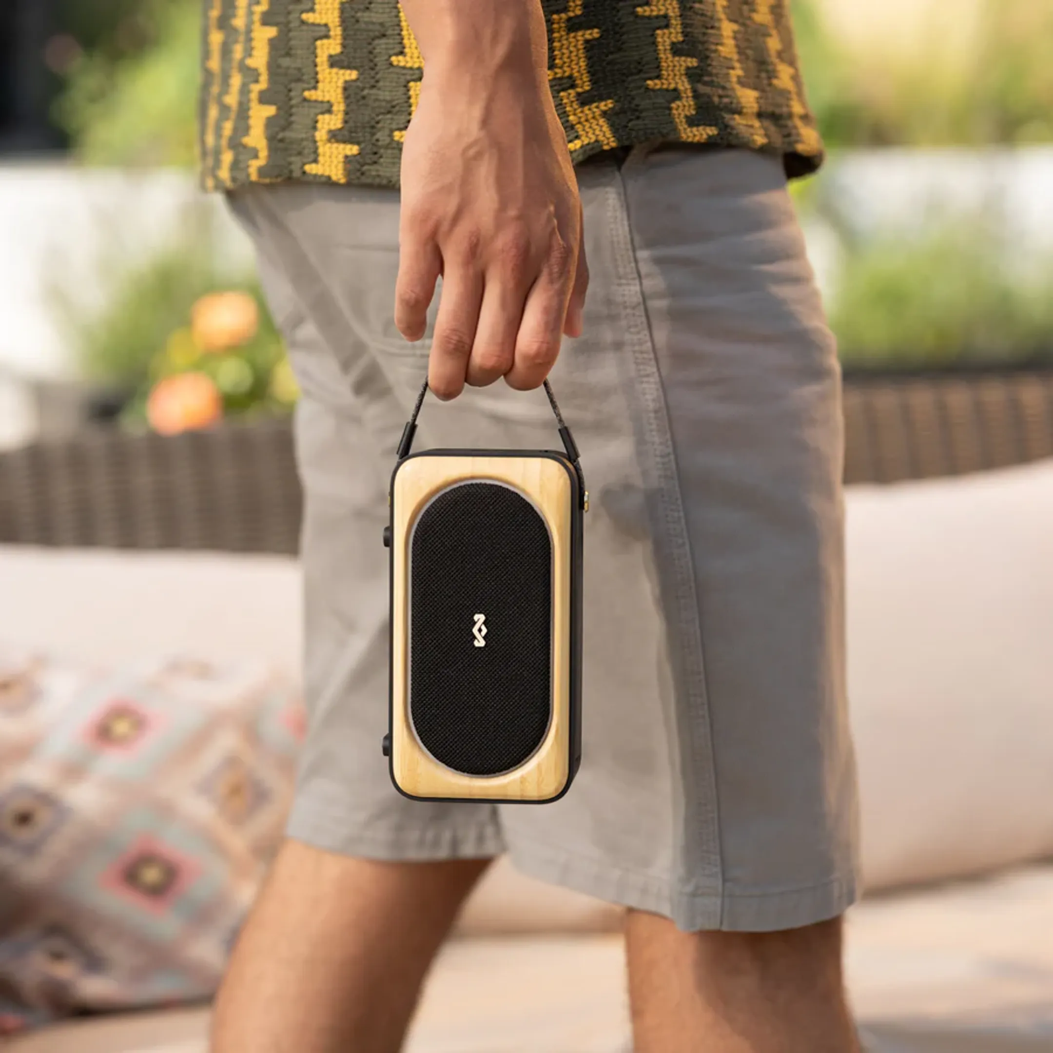 House Of Marley Blutooth speaker Solar - Zwart image