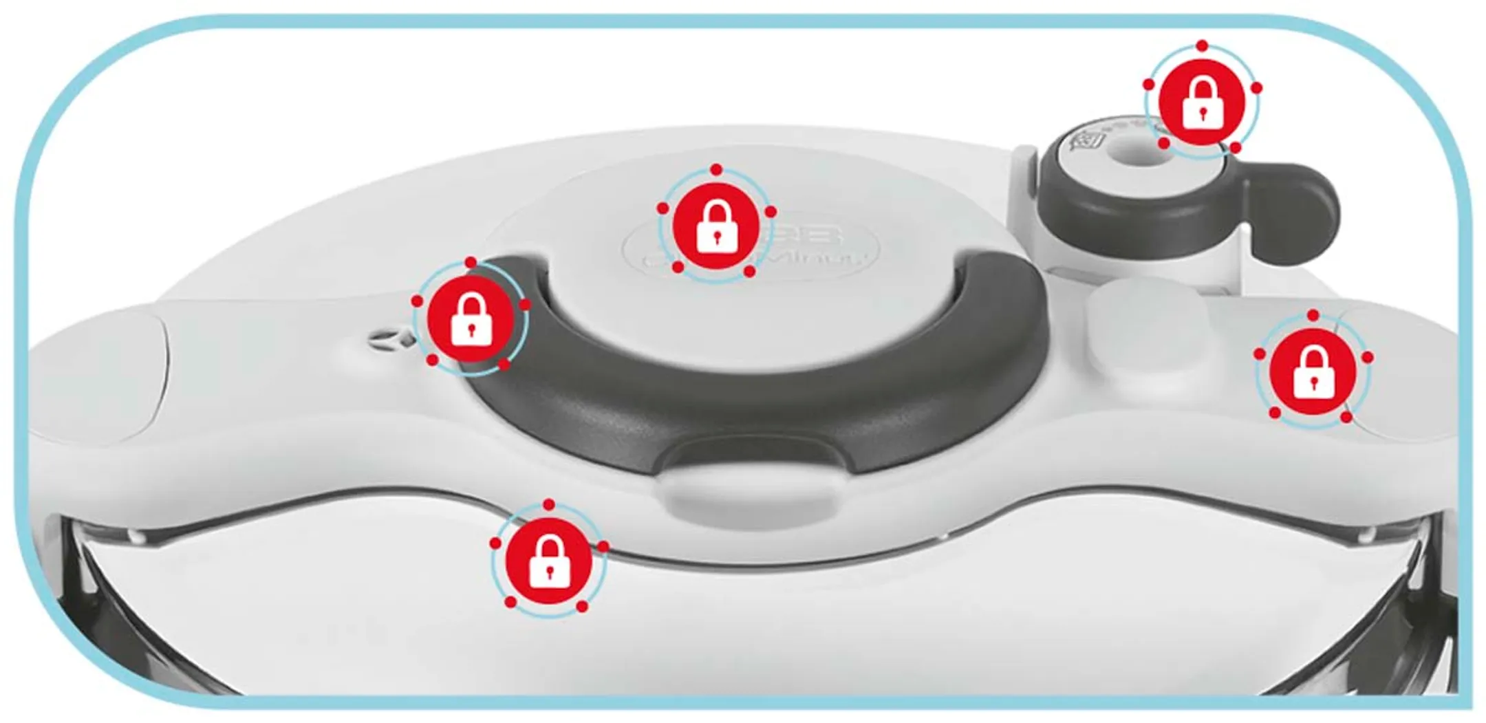 Tefal Snelkookpan CLIPSO MINUT' EASY P4624866 image