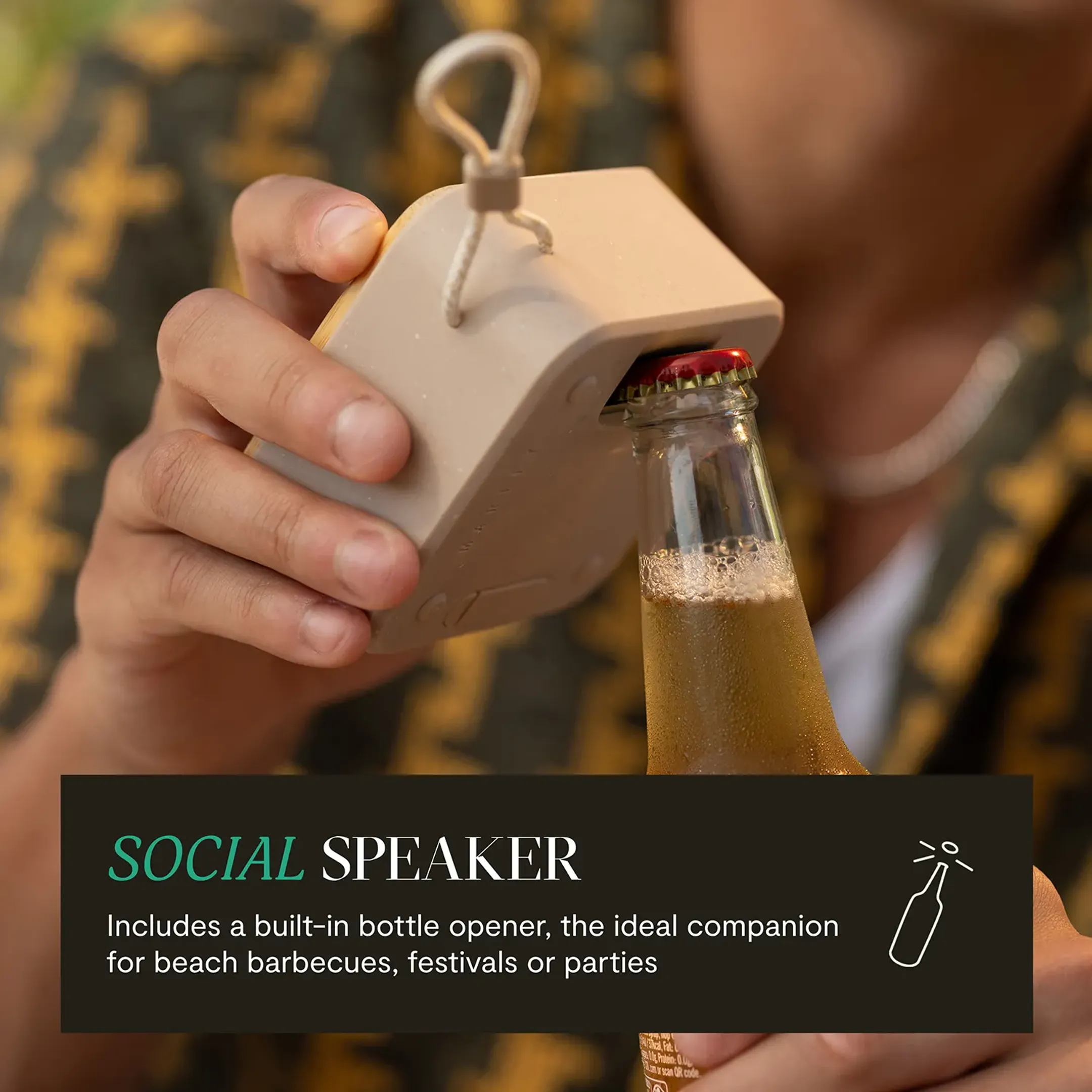 House Of Marley Enceinte Bluetooth Roots - Beige image