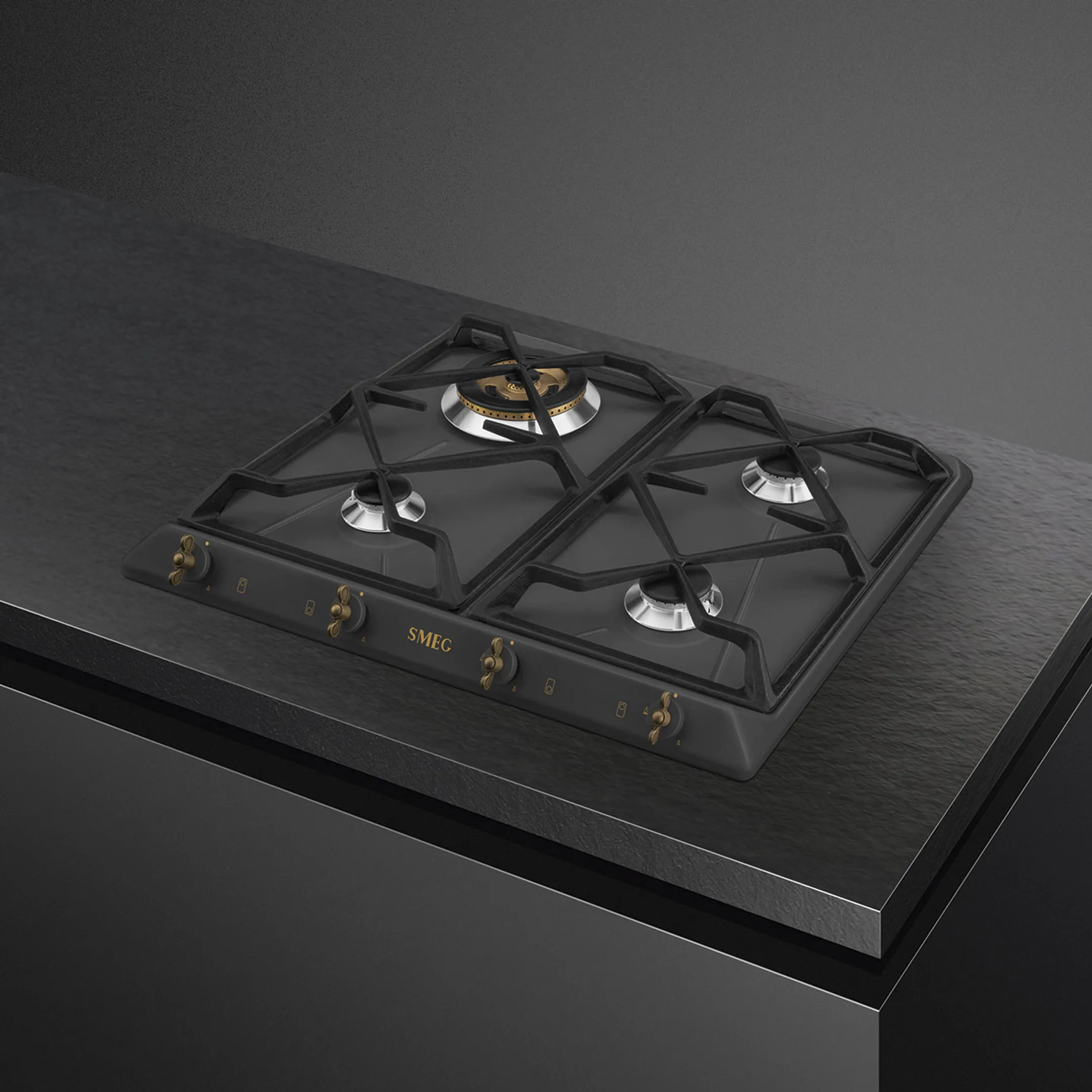 Smeg Gaskookplaat SRV864AOGH image